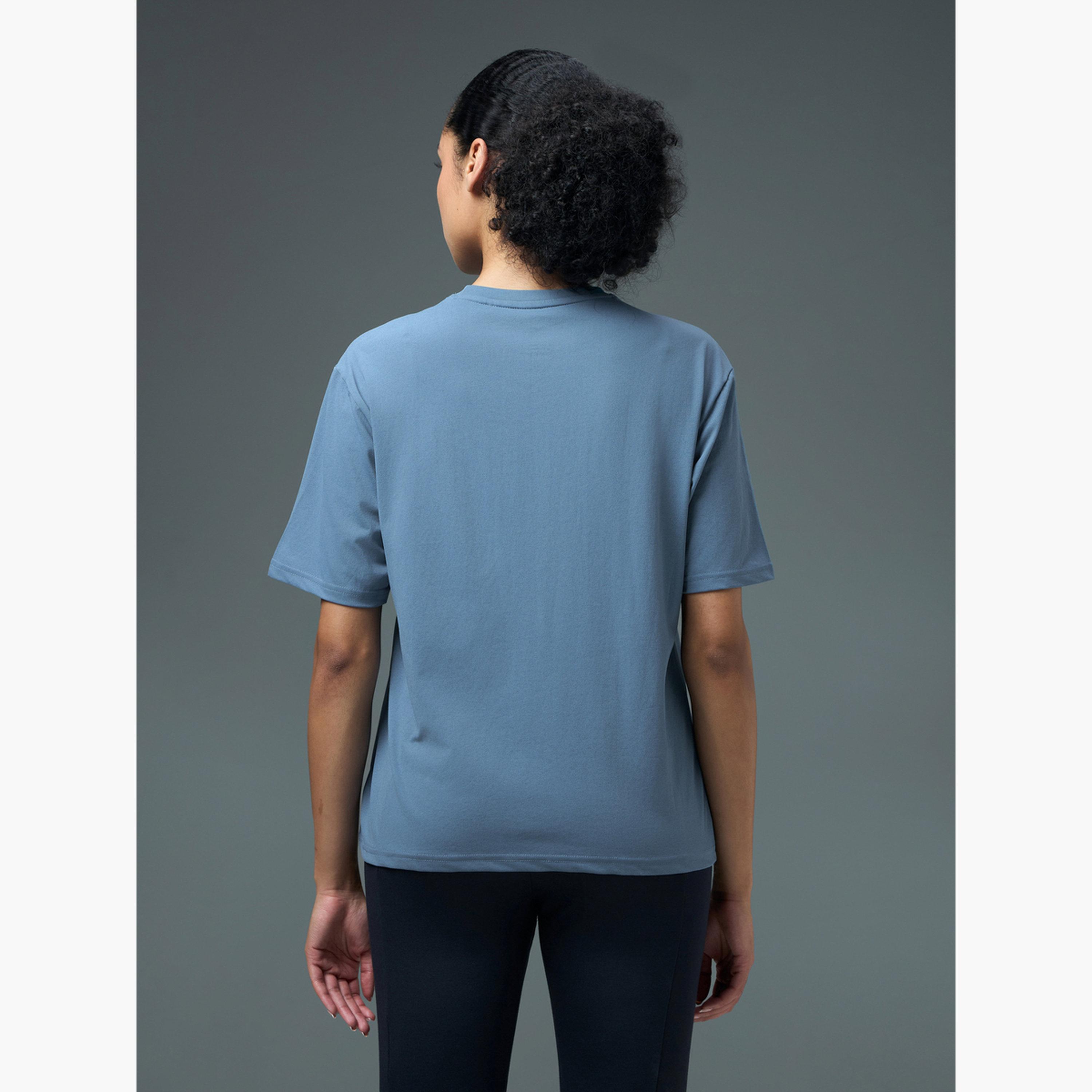 Technosport Women Boxy Fit Round Neck Sports T-Shirt-sports-women-clothing-tshirtsandvests-image-5
