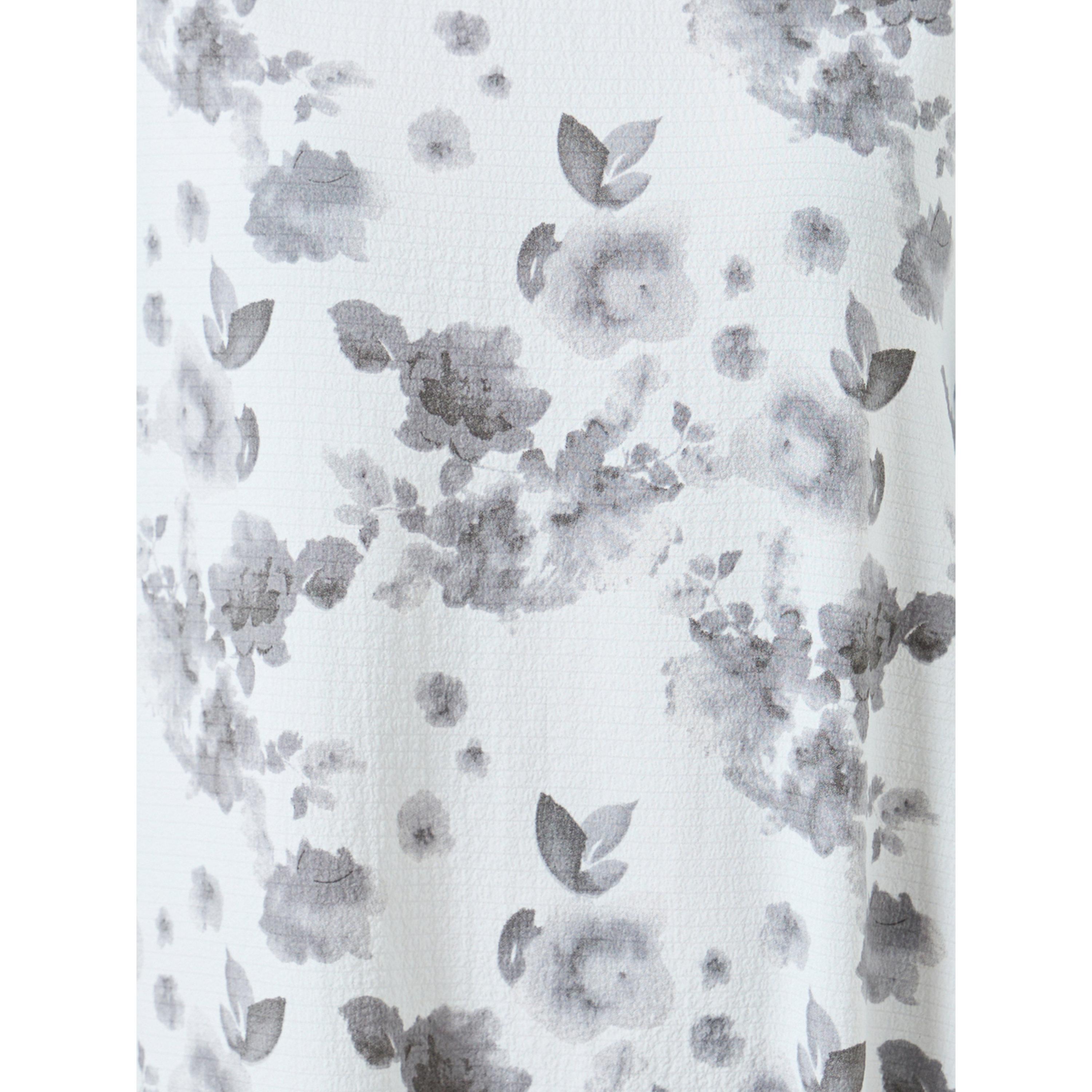 قميص نوم ميدي بأكمام قصيرة وطبعة زهور-women-clothing-nightwear-nighties-image-4