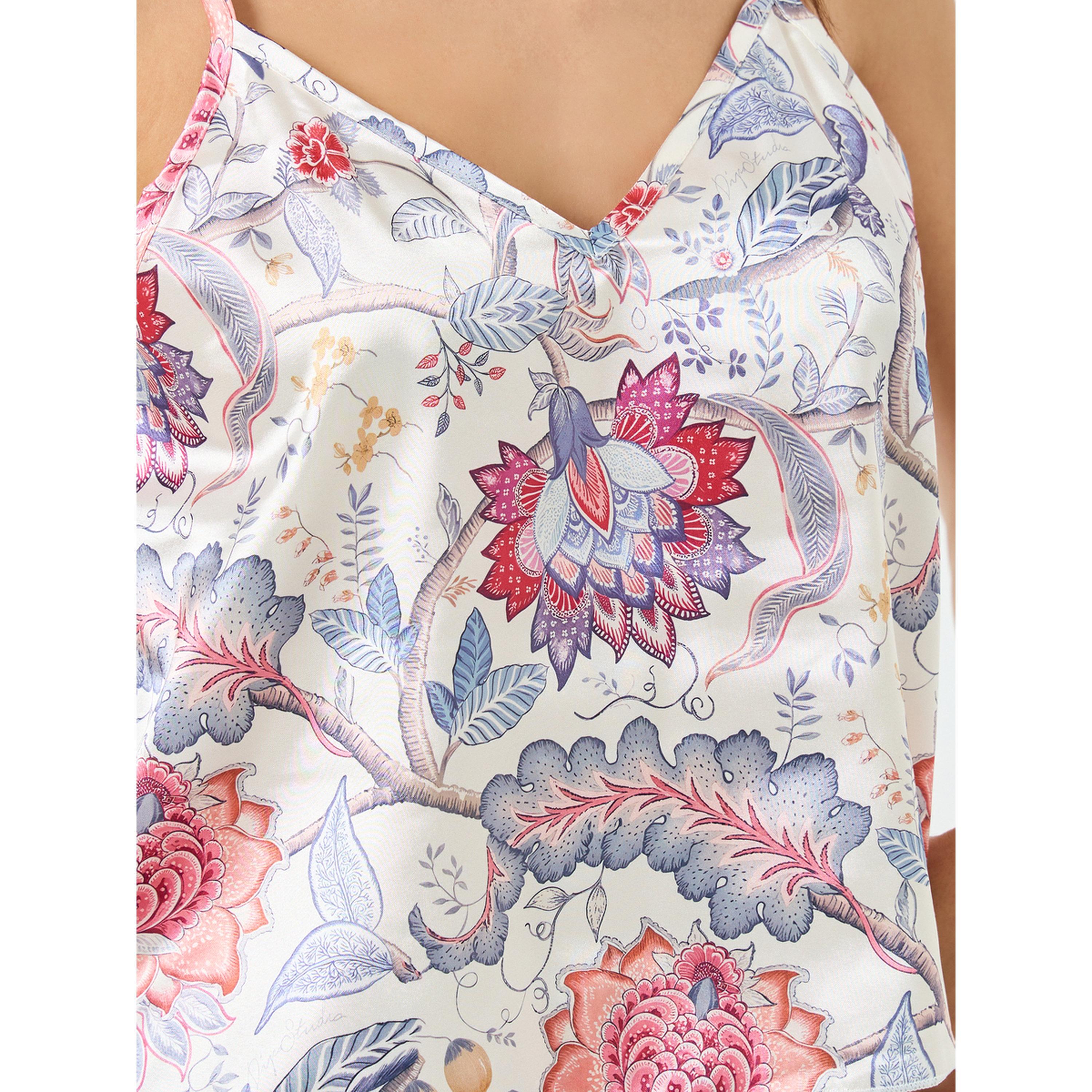 Take Two Women Floral Printed Cami Top and Pyjama Set-women-clothing-nightwear-pyjamas-longsets-image-5