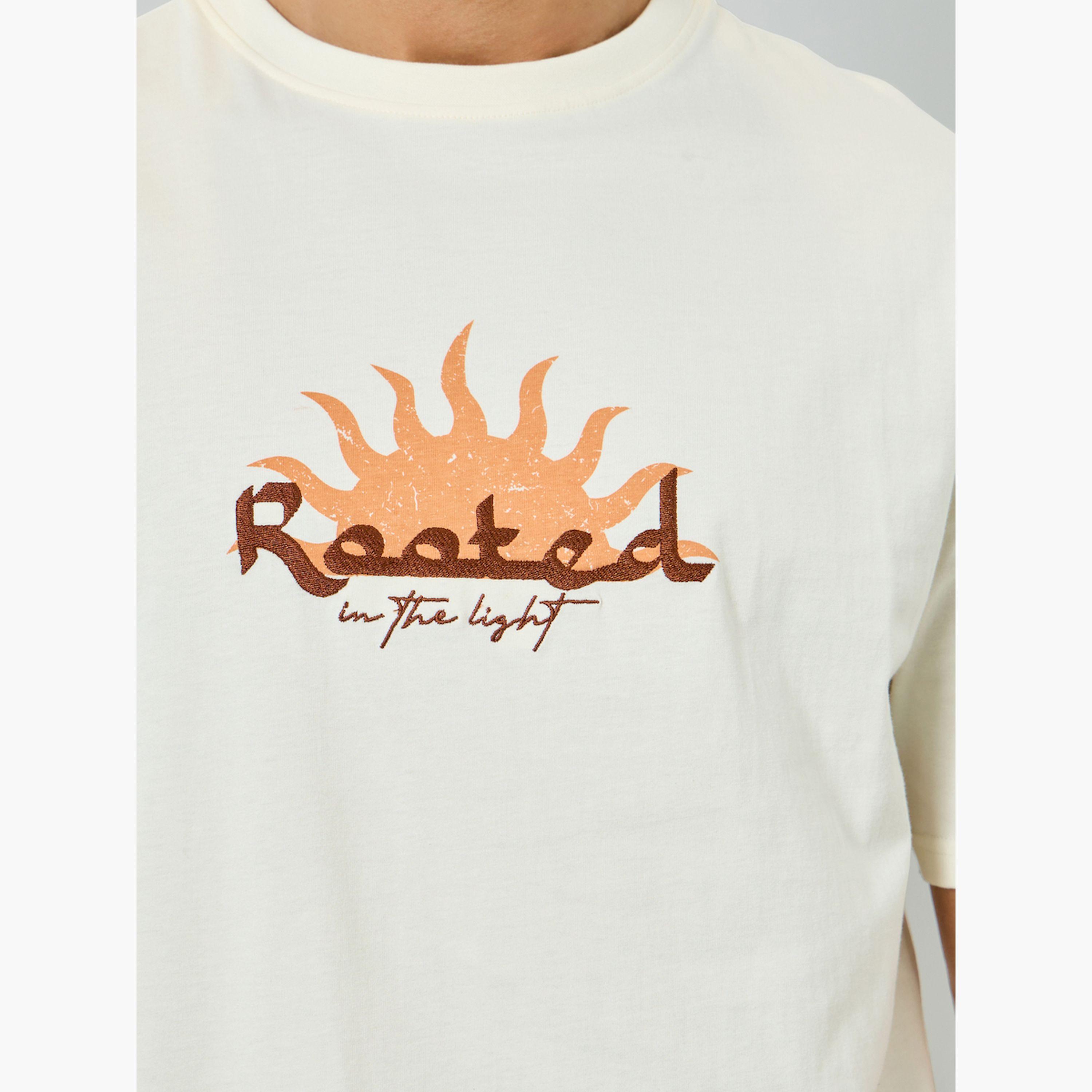 Styli Men Off-White Graphic Print Oversized T-Shirt-men-clothing-tshirtsandpolos-tshirts-image-5