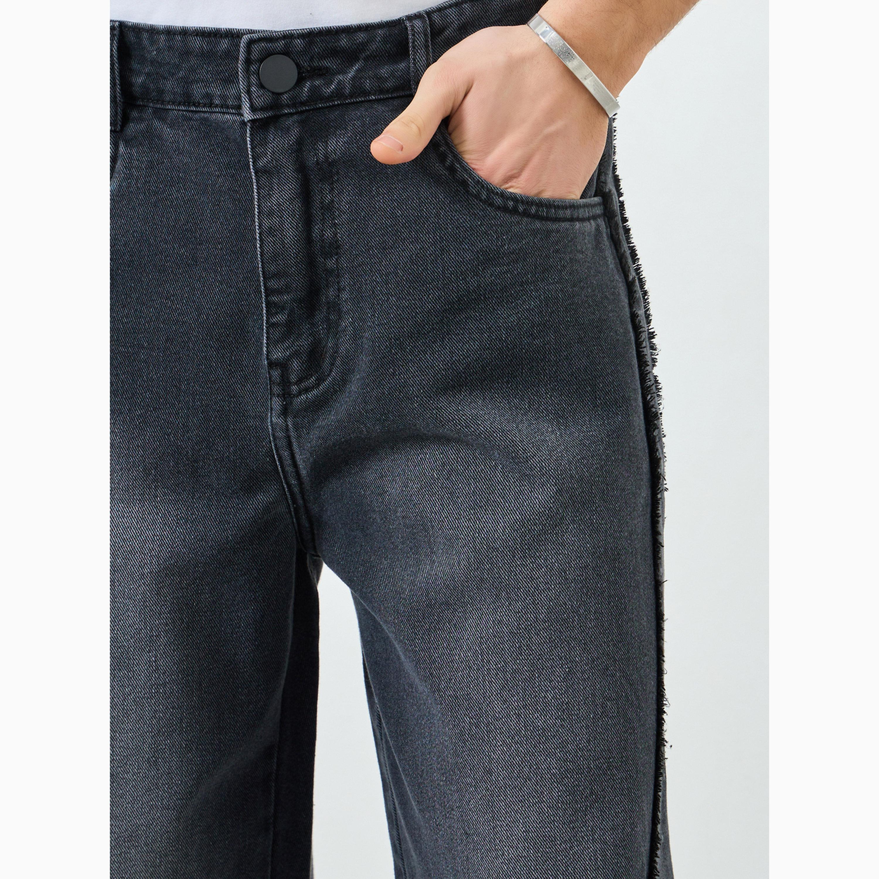 Styli Men Oversized Panelled Washed Jeans-men-clothing-bottoms-jeans-image-3