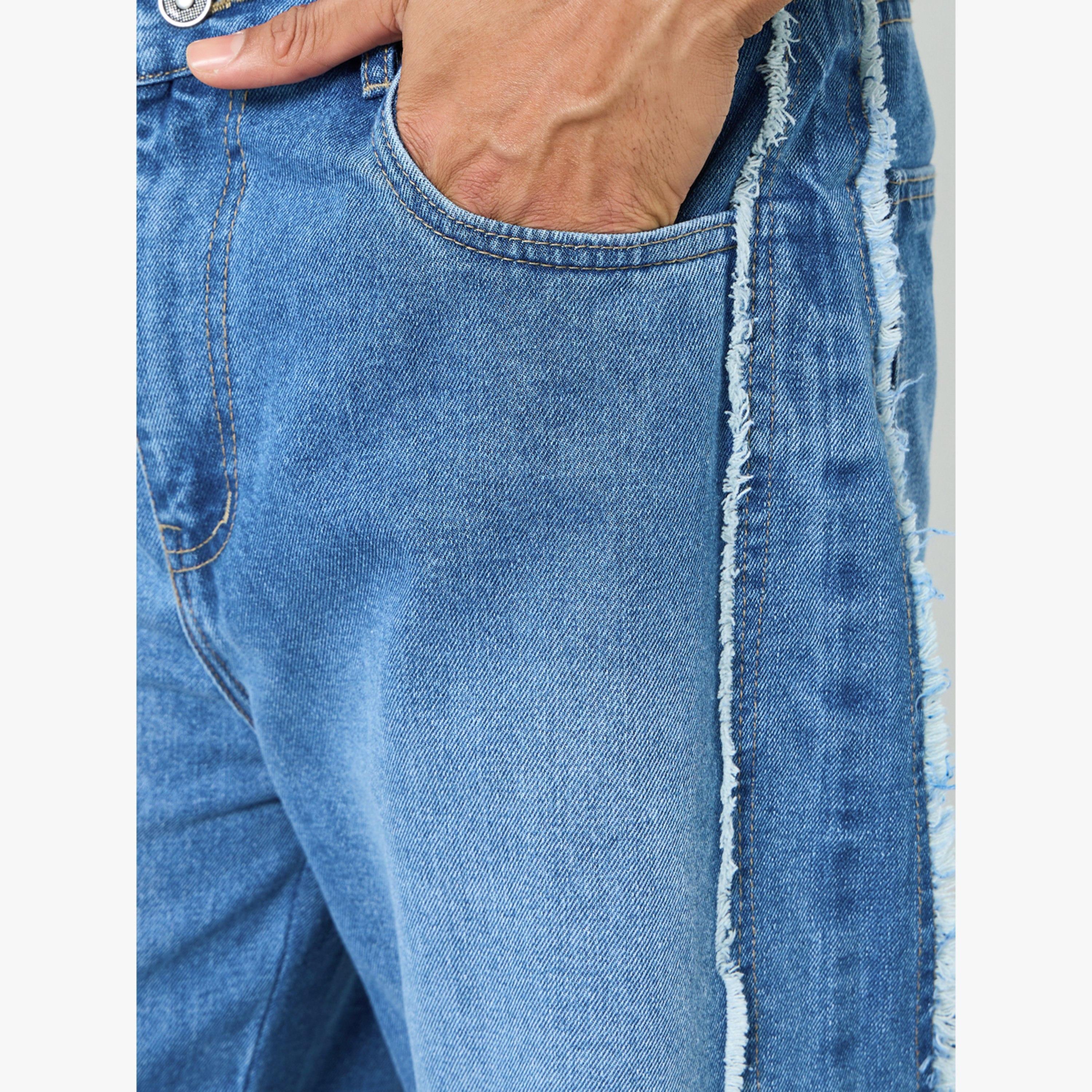 Styli Men Loose Fit Faded Jeans with Side Panel Detail-men-clothing-bottoms-jeans-image-3