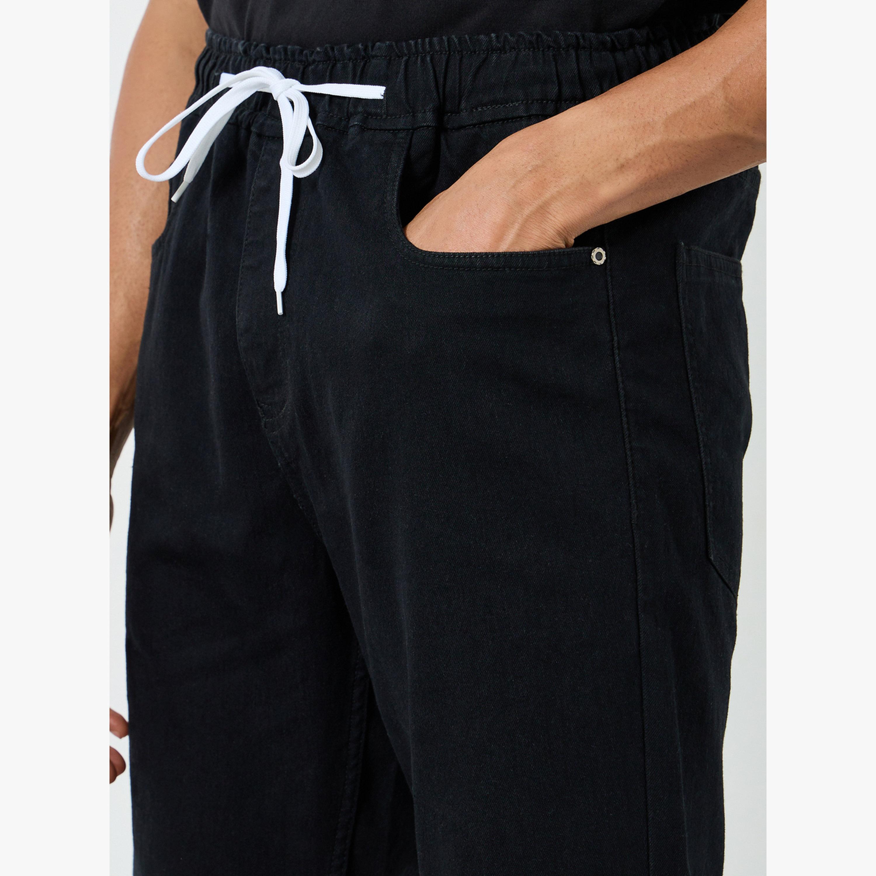 جينز قصة مريحة مع رباط سحب للرجال-men-clothing-bottoms-joggers-image-3