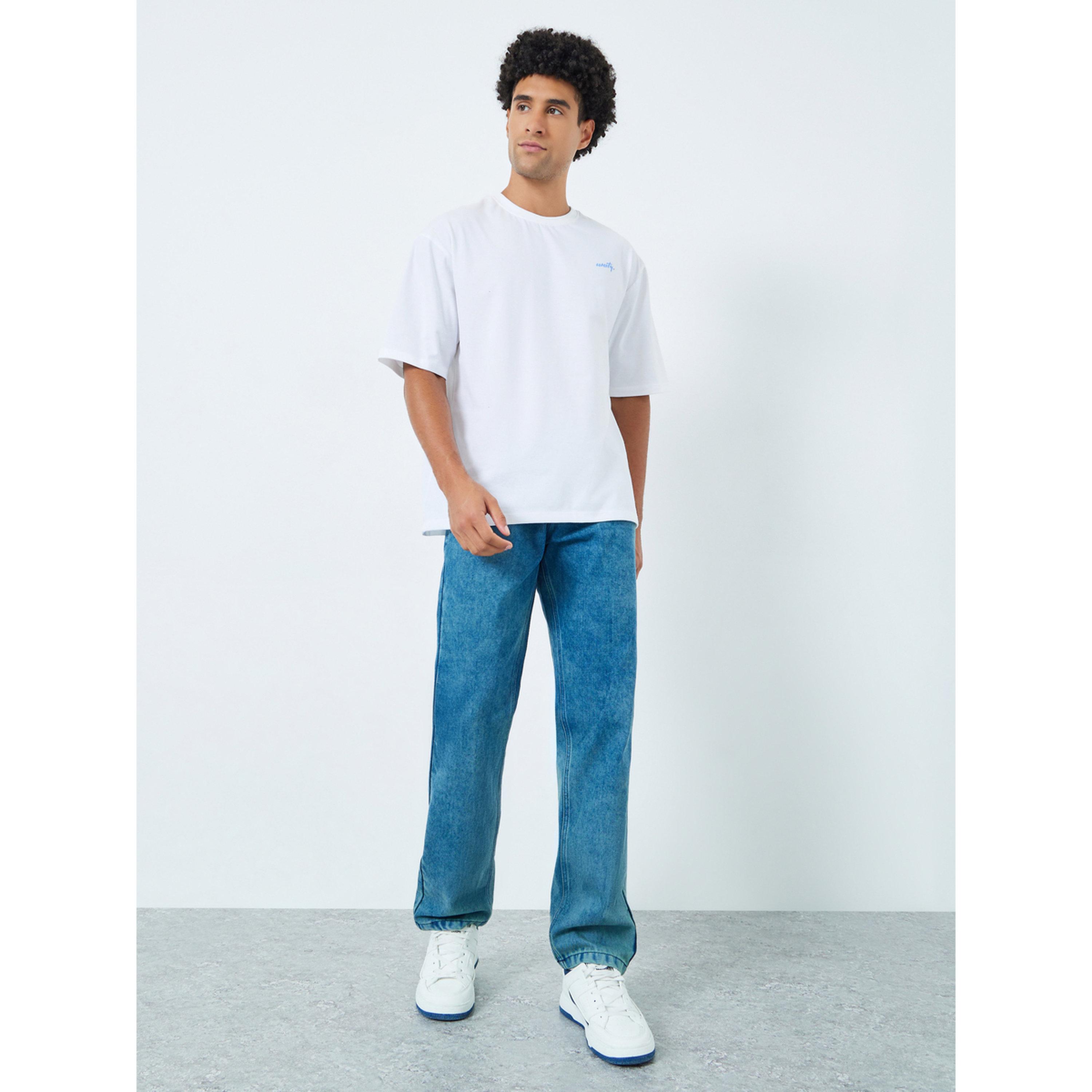 Styli Men Relaxed Fit Tinted Clean Jeans-men-clothing-bottoms-jeans-image-2