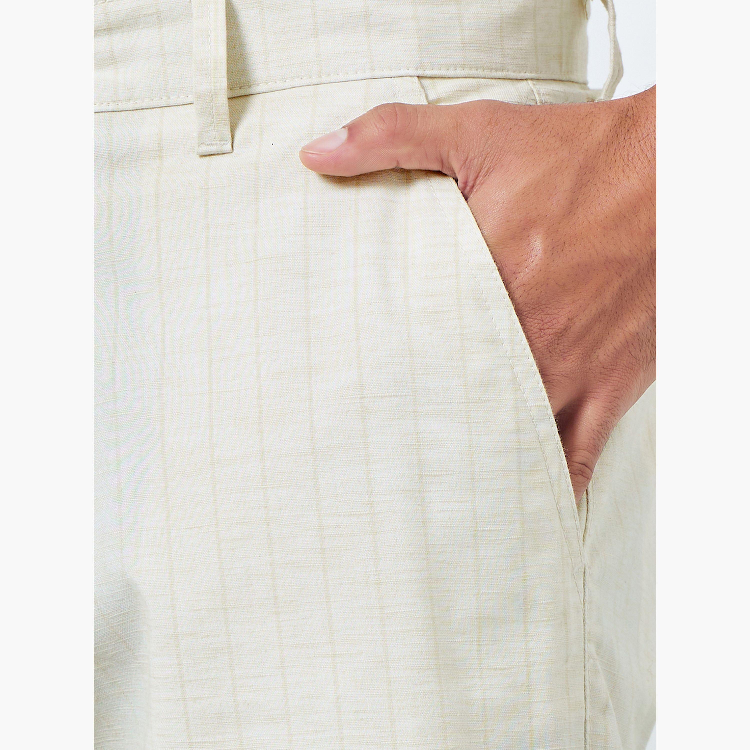 Styli Men Pinstripe Relaxed Fit Trousers-men-clothing-bottoms-trousersandchinos-trousers-image-4