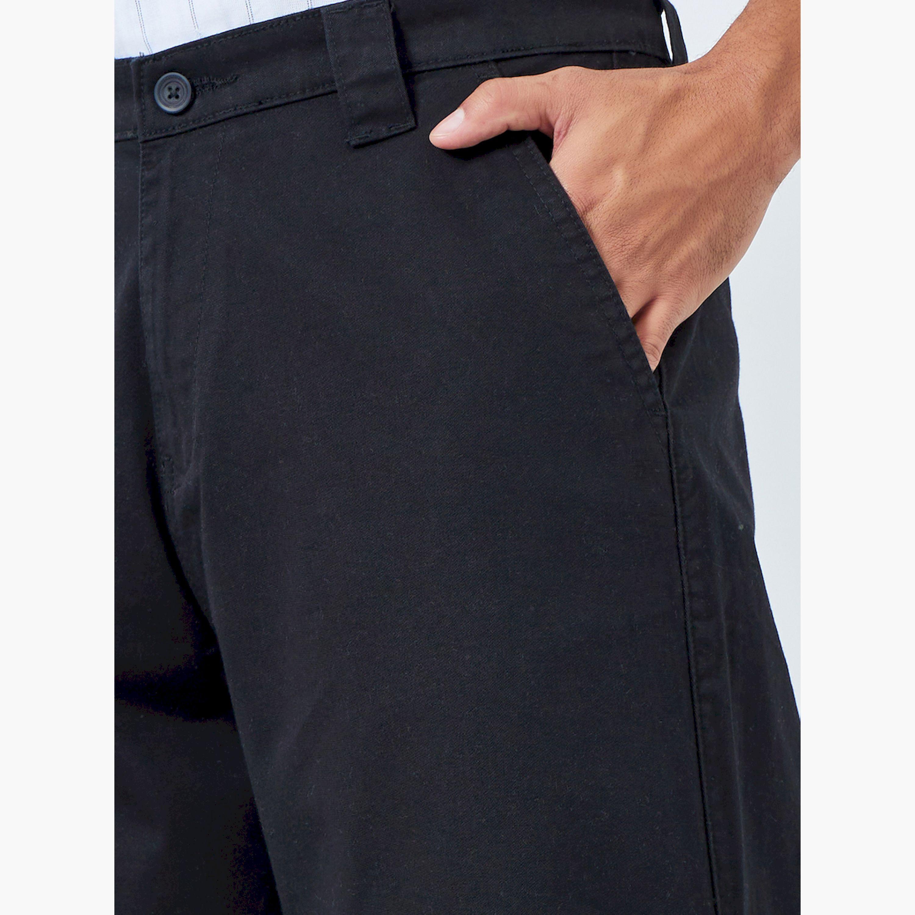 بنطال رجالي أسود بقصة واسعة-men-clothing-bottoms-trousersandchinos-trousers-image-4