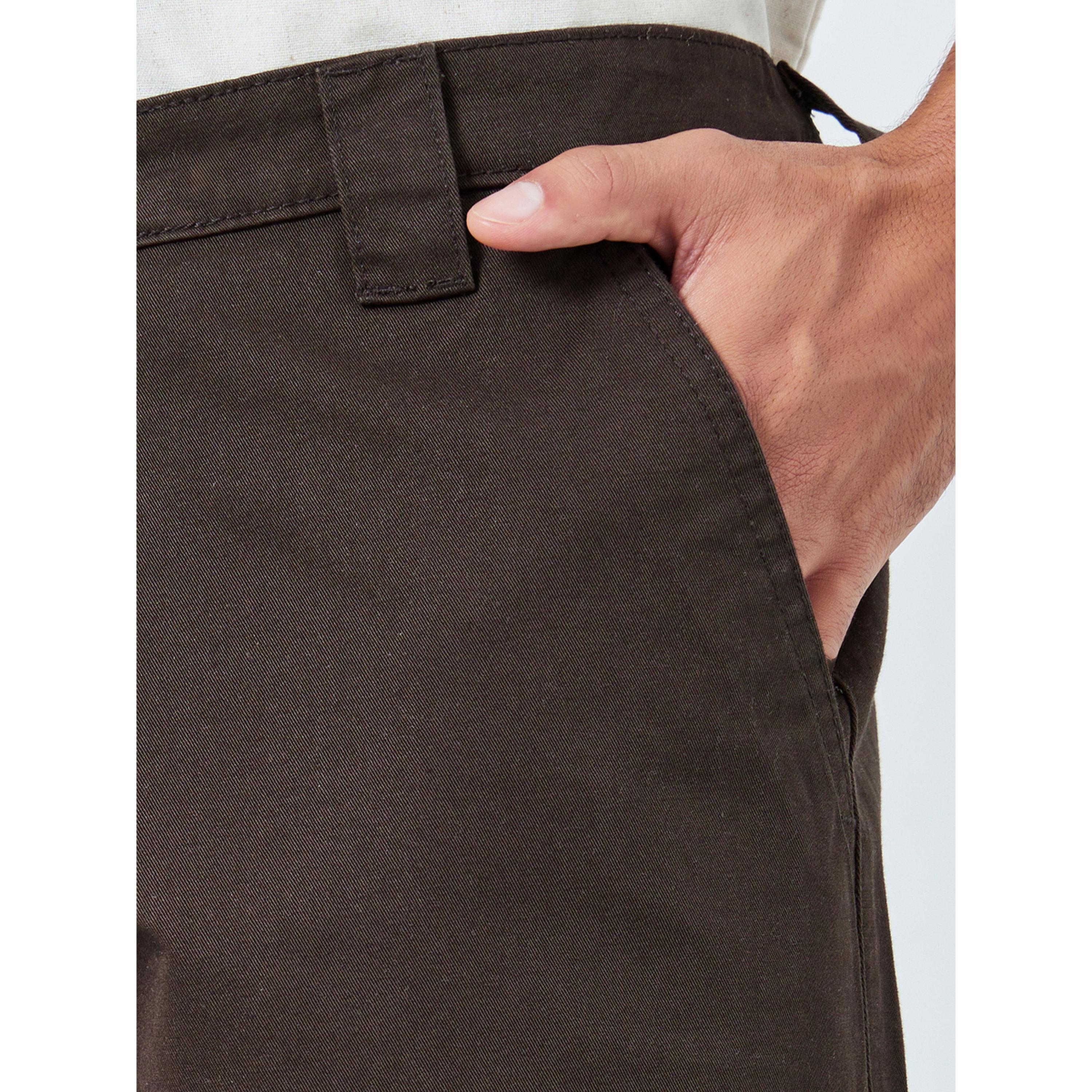 بنطال فضفاض سادة بفتحة مفتاح-men-clothing-bottoms-trousersandchinos-trousers-image-4