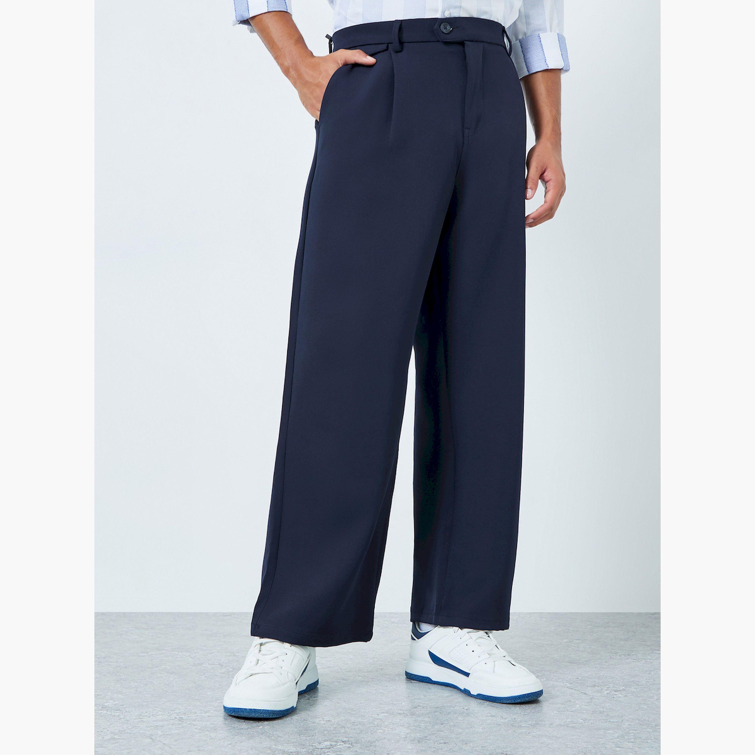 بنطال رجالي بأرجل واسعة-men-clothing-bottoms-trousersandchinos-trousers-image-1