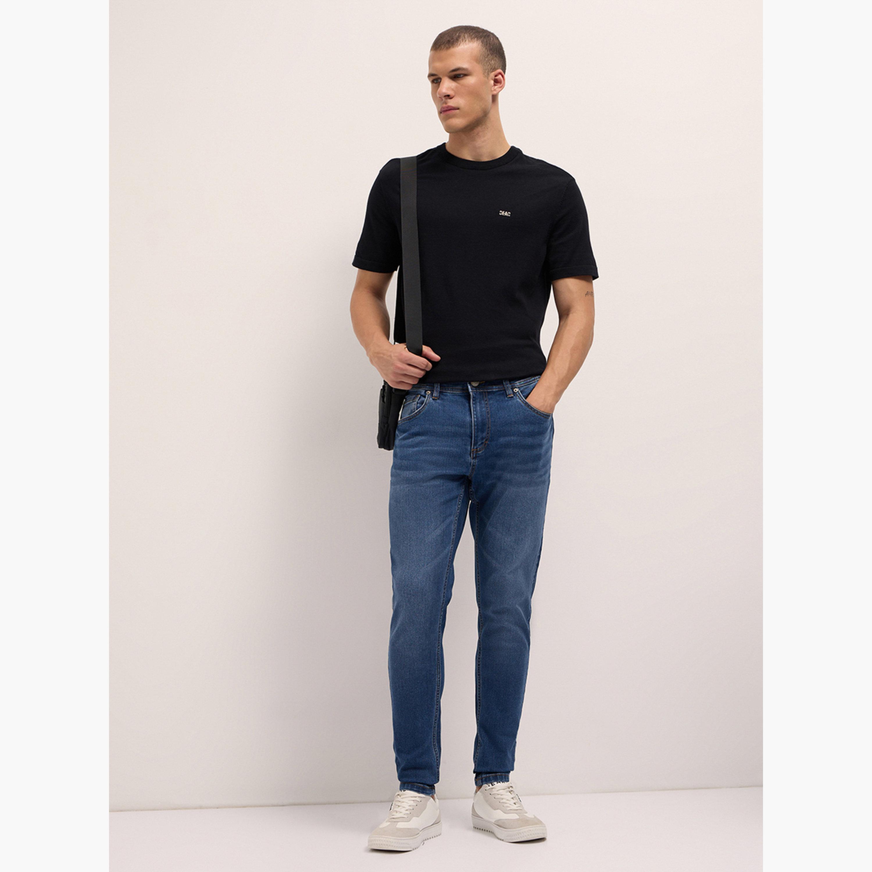 The Bear House X Styli Men Mid Rise Slim Fit Jeans-men-clothing-bottoms-jeans-image-2