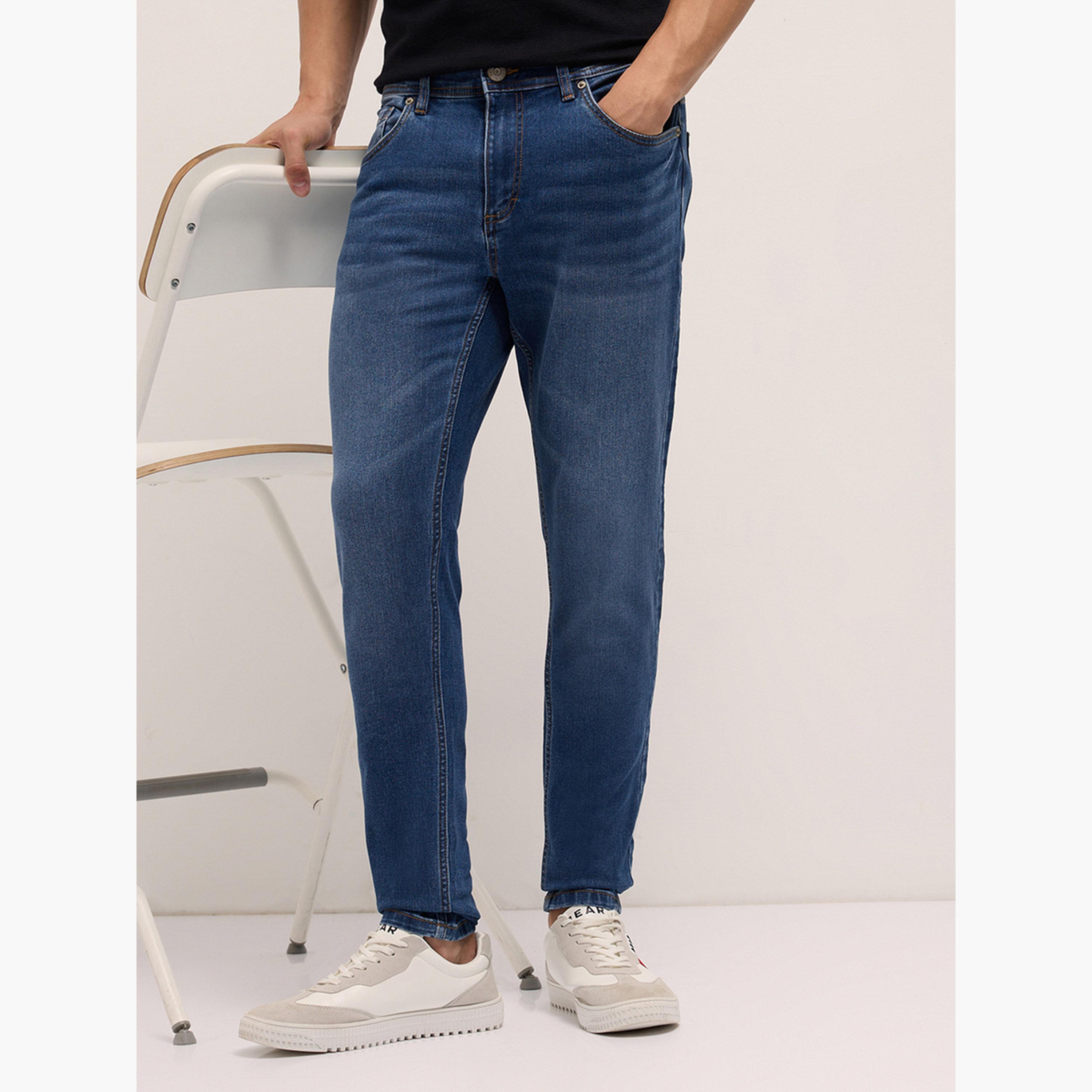The Bear House X Styli Men Mid Rise Slim Fit Jeans-men-clothing-bottoms-jeans-image-5