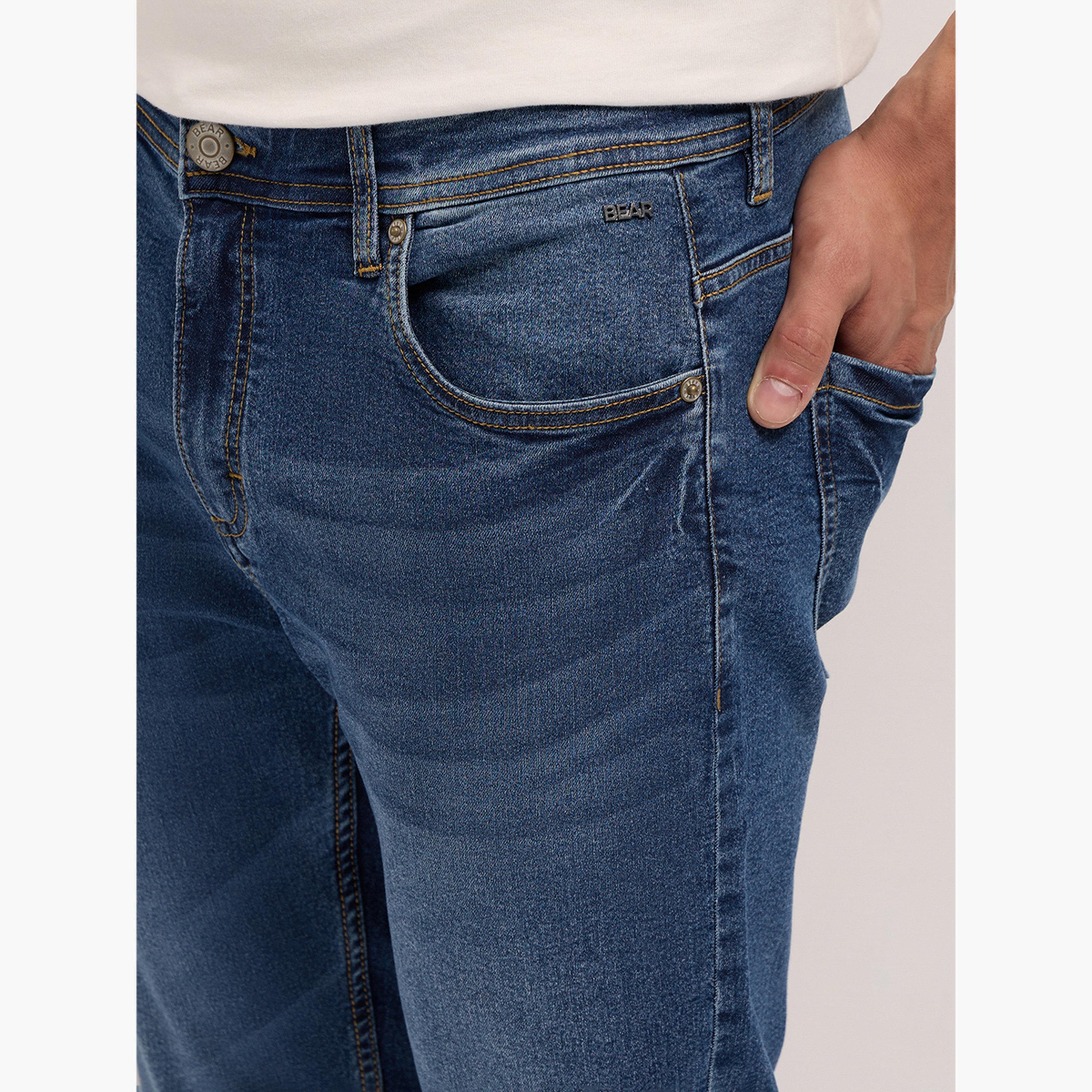 جينز مزيج قطن بخصر متوسط وقصة ضيقة جداً سكيني-men-clothing-bottoms-jeans-image-4