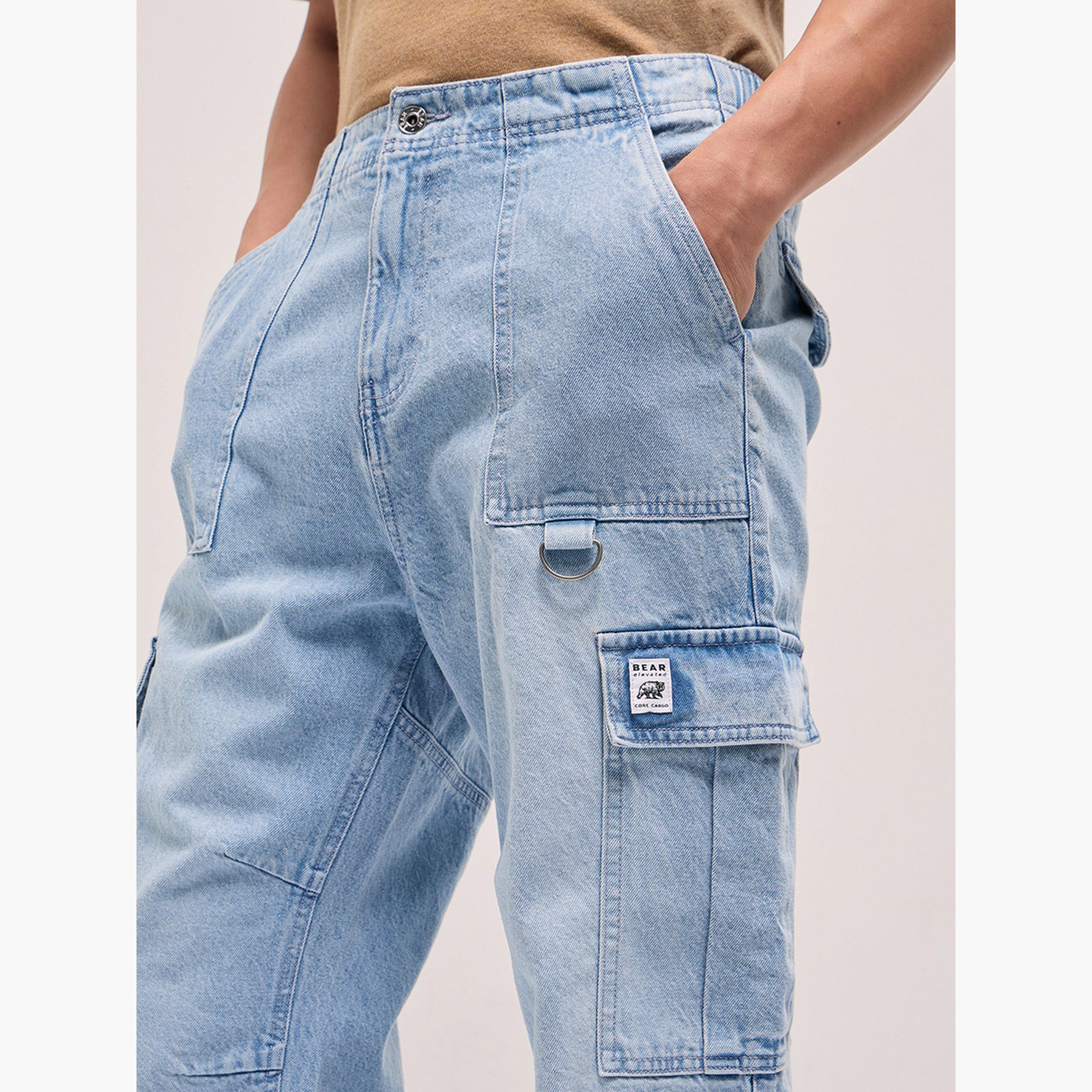 The Bear House X Styli Men Mis Rise Cotton Baggy Fit Jeans-men-clothing-bottoms-jeans-image-4