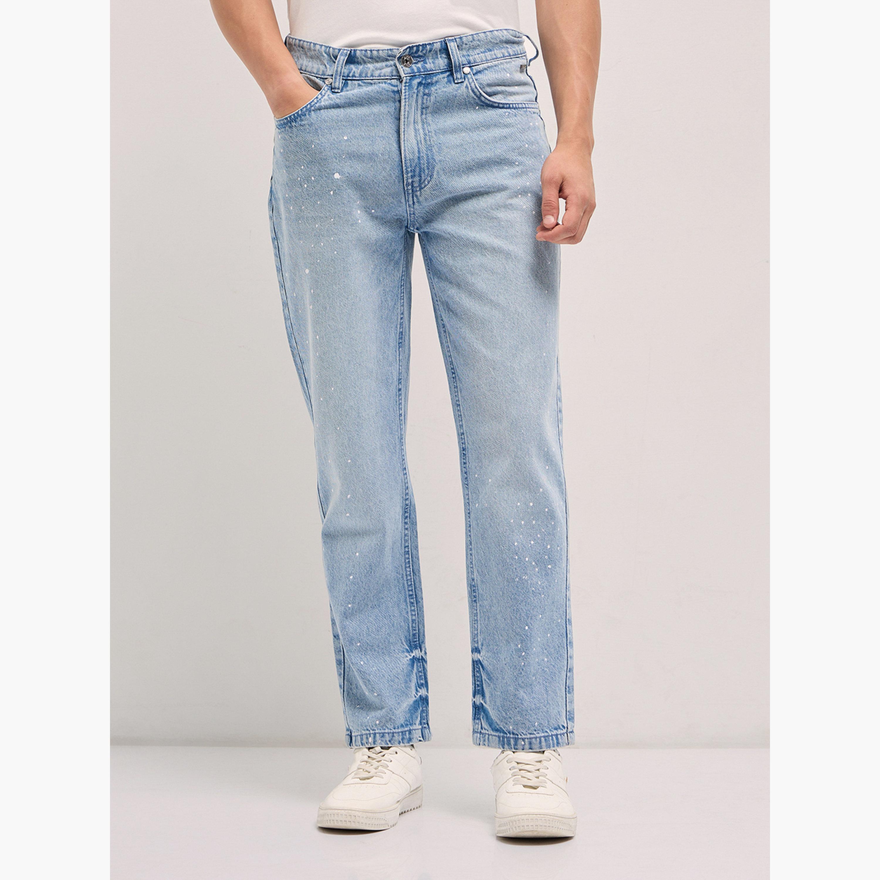 The Bear House X Styli Men Mid Rise Cotton Straight Fit Jeans-men-clothing-bottoms-jeans-image-1