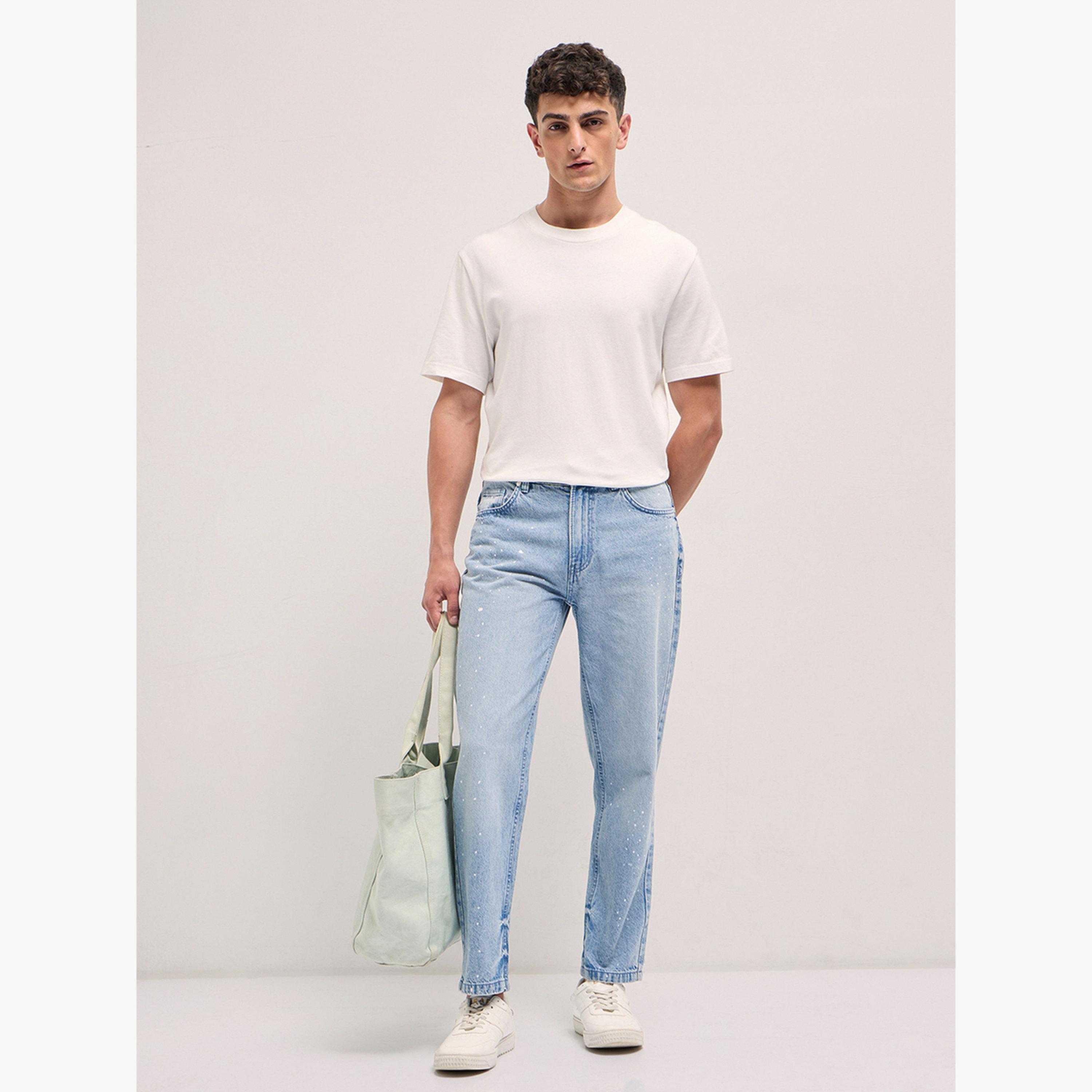 The Bear House X Styli Men Mid Rise Cotton Straight Fit Jeans-men-clothing-bottoms-jeans-image-2