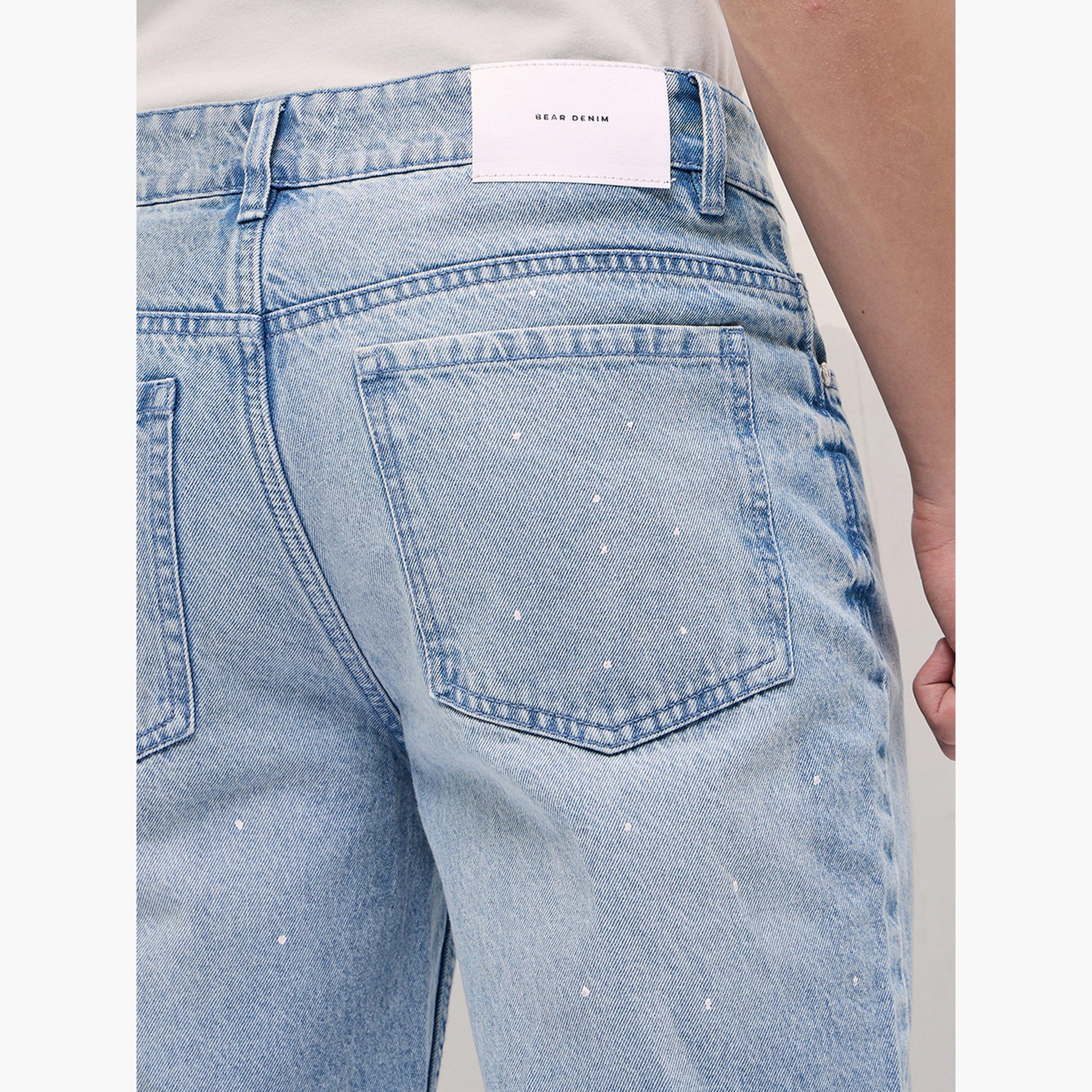 The Bear House X Styli Men Mid Rise Cotton Straight Fit Jeans-men-clothing-bottoms-jeans-image-3
