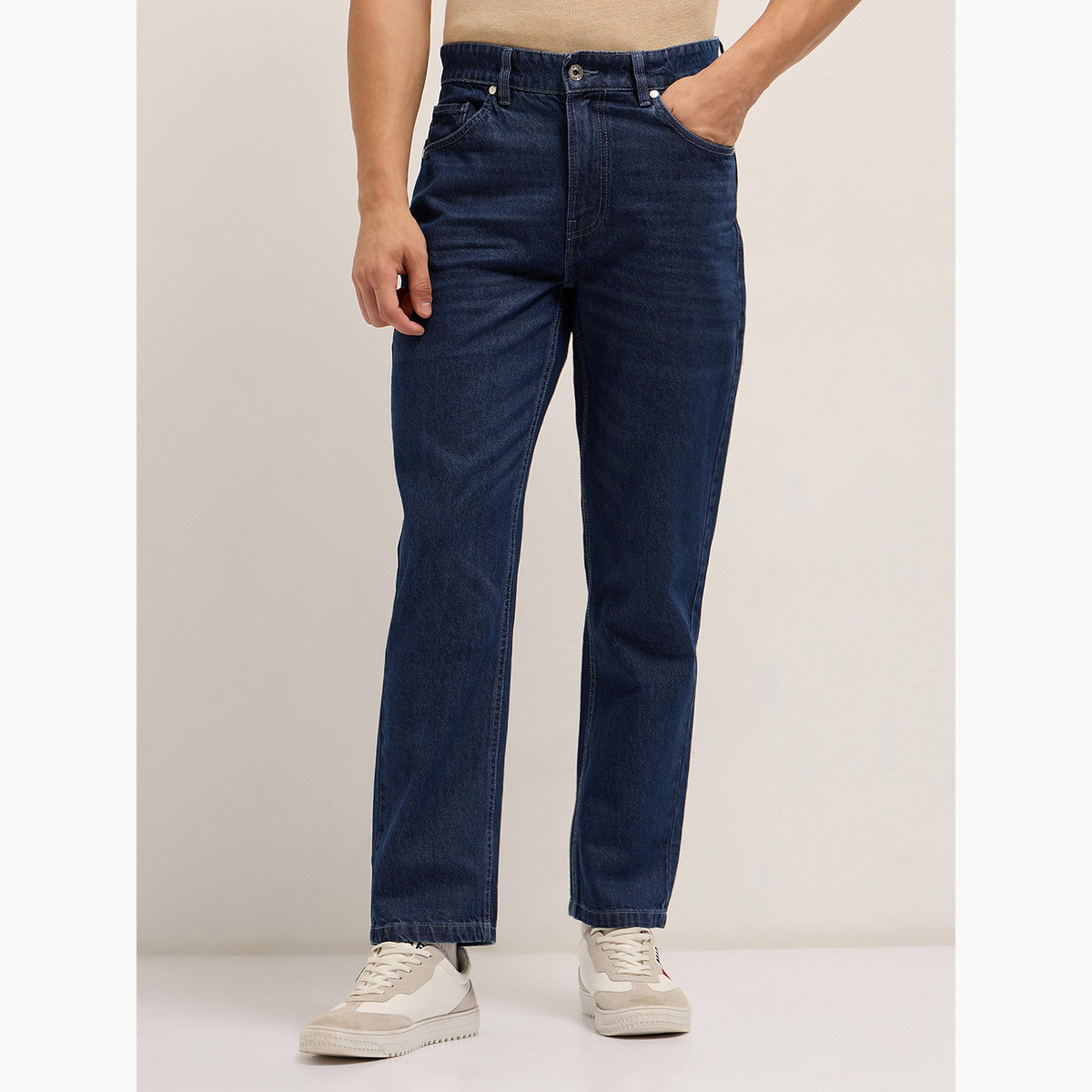 The Bear House X Styli Men Mid Rise Cotton Straight Fit Jeans-men-clothing-bottoms-jeans-image-3