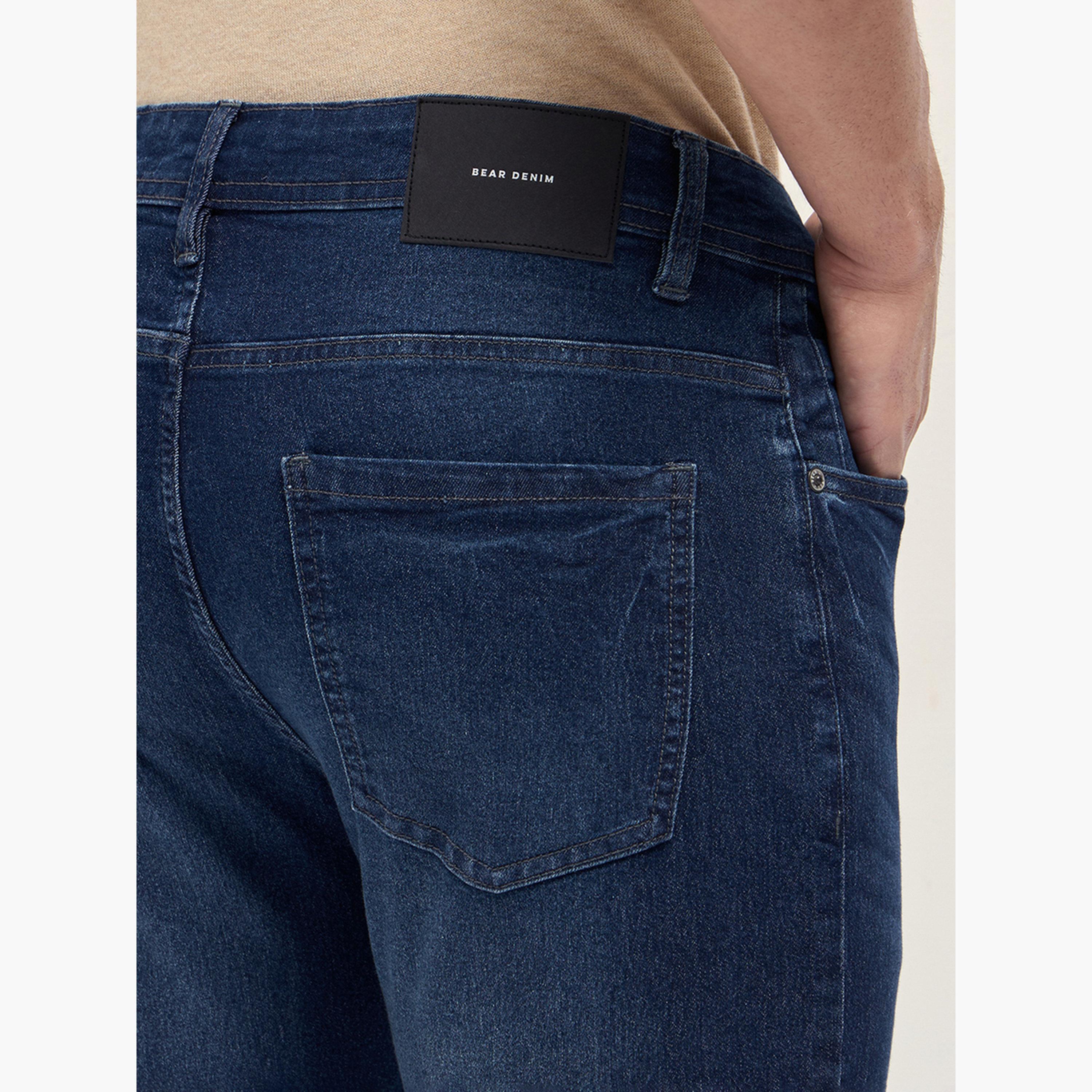 The Bear House X Styli Men Mid Rise Cotton Slim Fit Jeans-men-clothing-bottoms-jeans-image-5