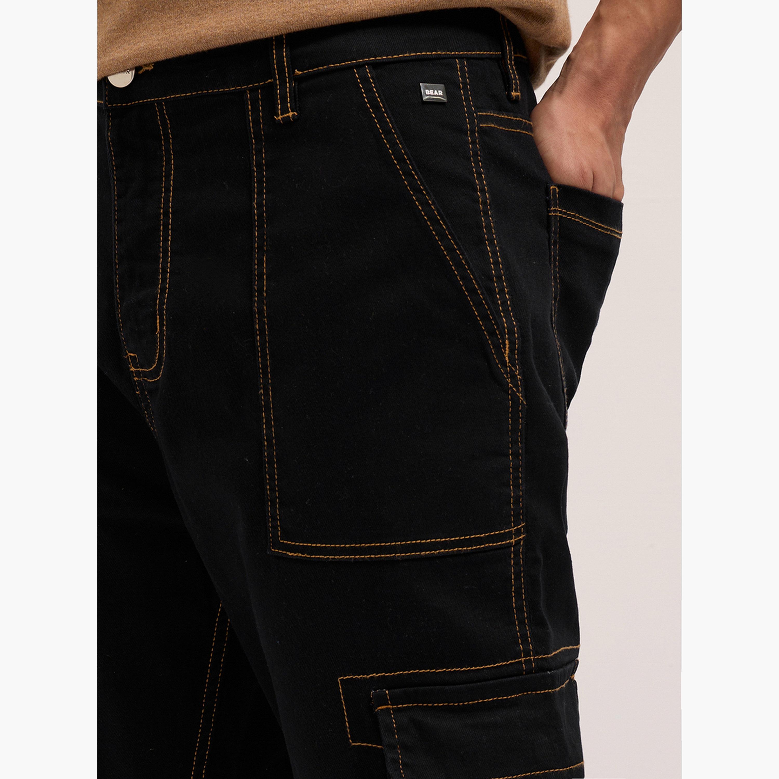 The Bear House X Styli Men Mid Rise Baggy Fit Jeans-men-clothing-bottoms-jeans-image-2