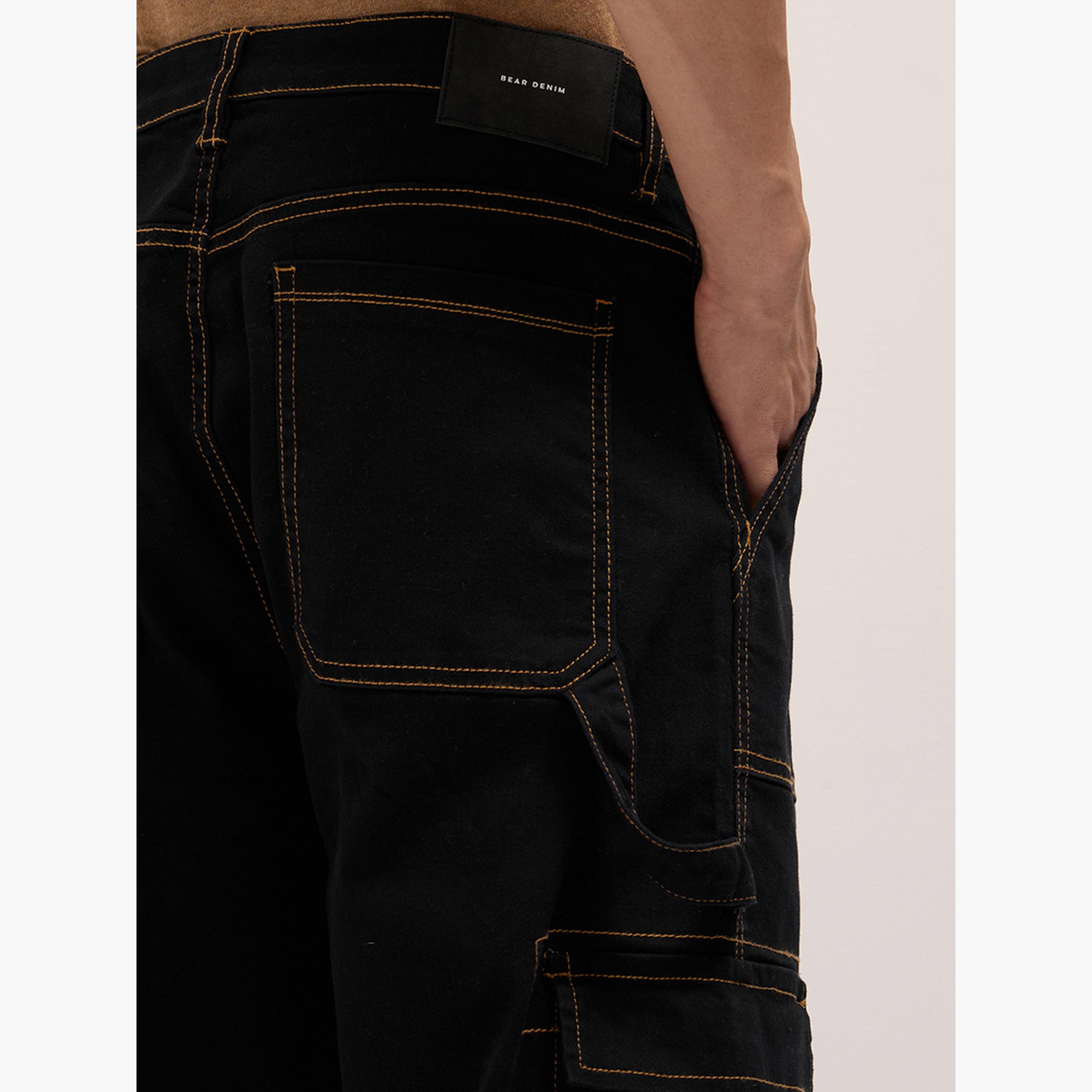 The Bear House X Styli Men Mid Rise Baggy Fit Jeans-men-clothing-bottoms-jeans-image-3