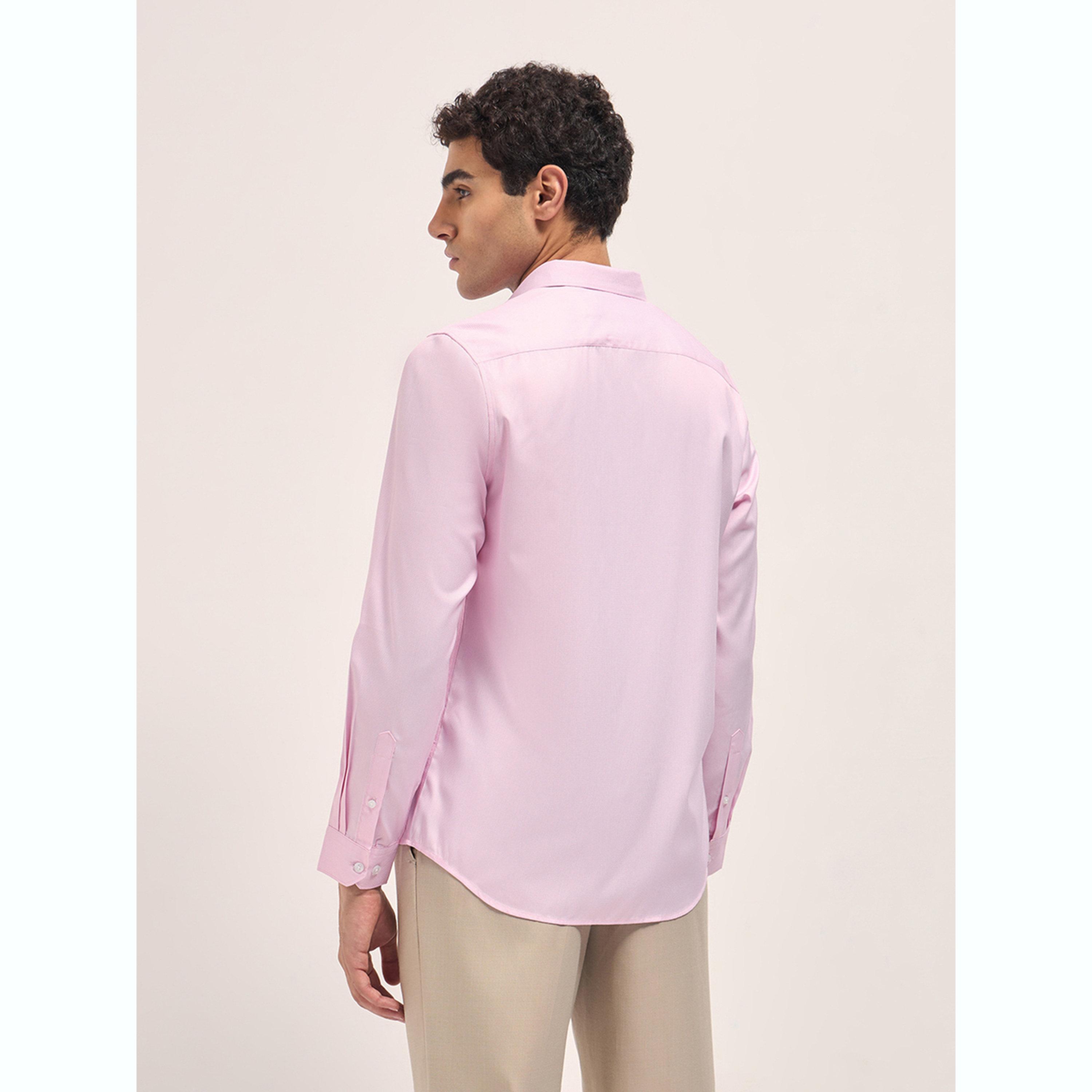 ذا بير هاوس × ستايلي - قميص رجالي رسمي مطبوع قصة محددة-men-clothing-shirts-image-4