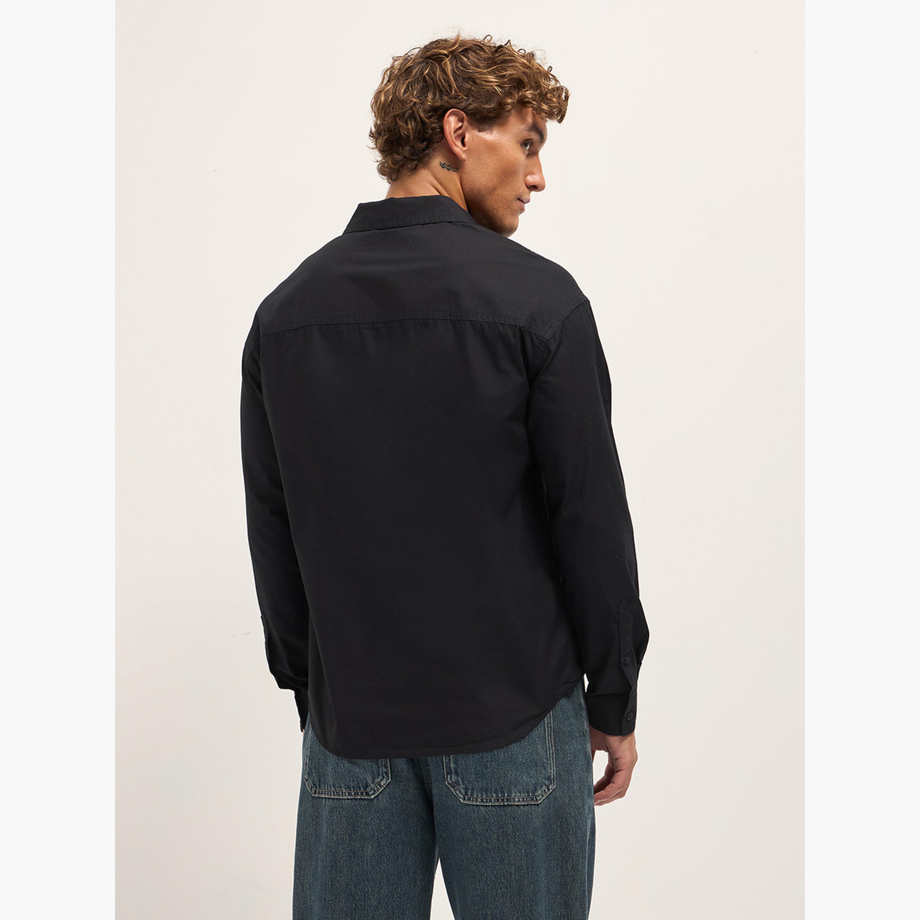 ذا بير هاوس × ستايلي - قميص رجالي من القطن الخالص بقصة مريحة-men-clothing-shirts-image-6