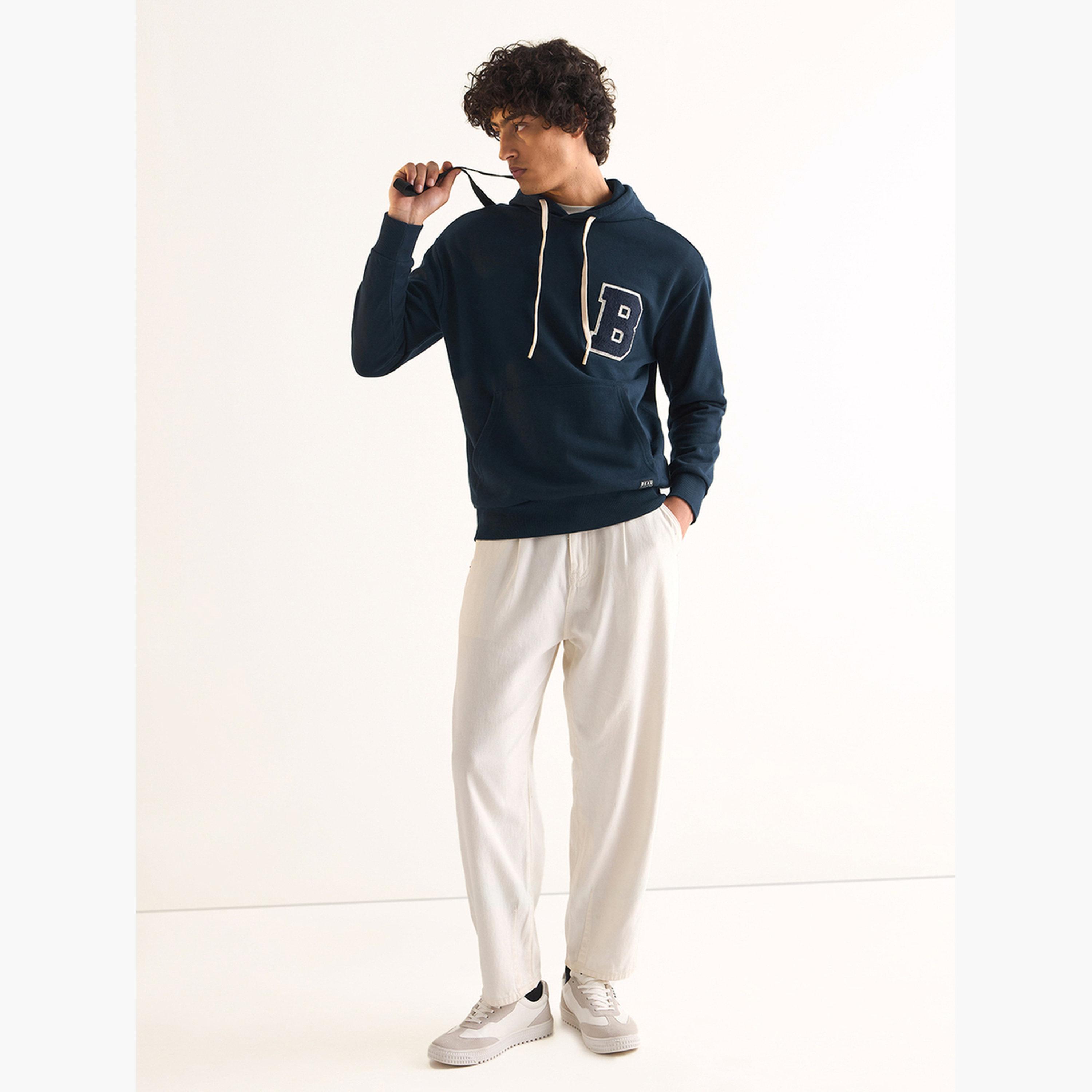 ذا بير هاوس × ستايلي - سويت شيرت رجالي بغطاء رأس مصنوع من القطن الخالص-men-clothing-hoodiesandsweatshirts-image-4