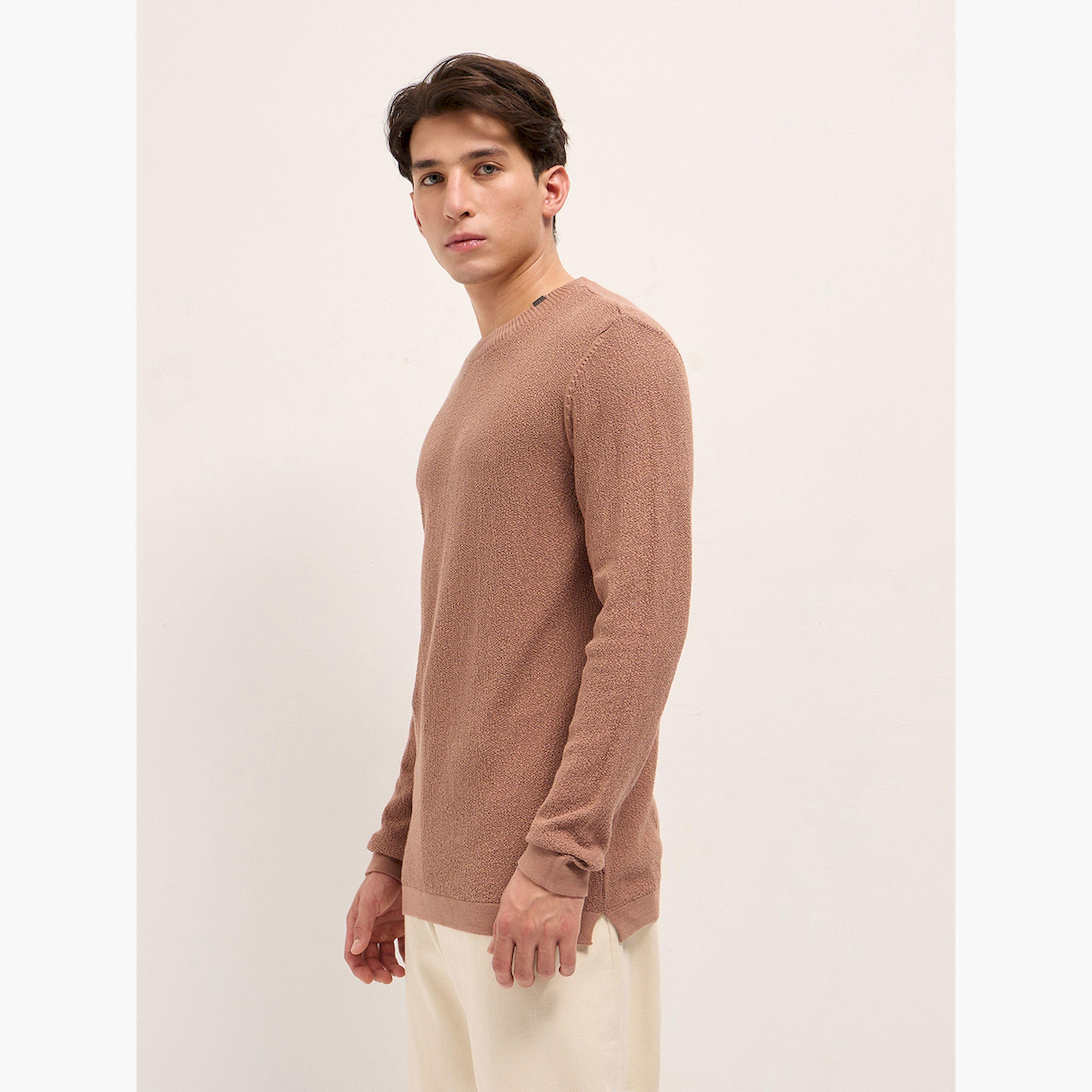تيشيرت رجالي قطن خالص محبوك وقصة عادية-men-winterwear-hoodiesandsweatshirts-image-6