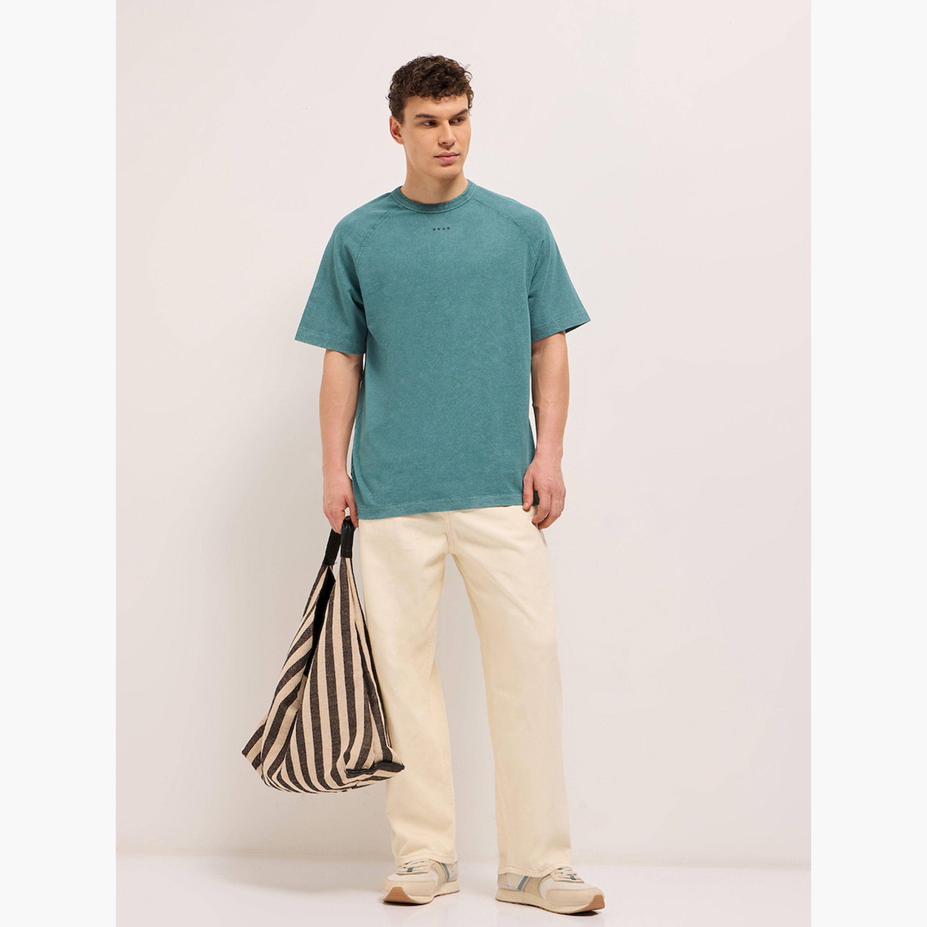 تيشيرت رجالي مغسول بأكمام ريجلان-men-clothing-tshirtsandpolos-tshirts-image-2