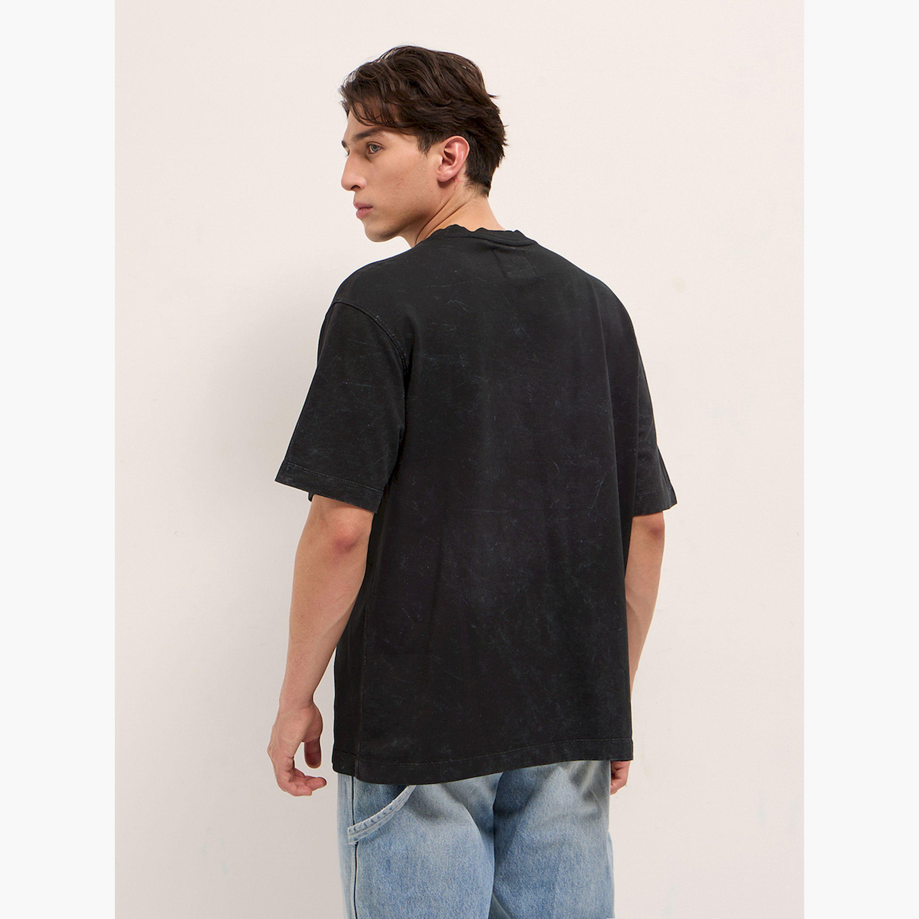 The Bear House X Styli Men Pure Cotton Washed Oversized T-Shirt-men-clothing-tshirtsandpolos-tshirts-image-5