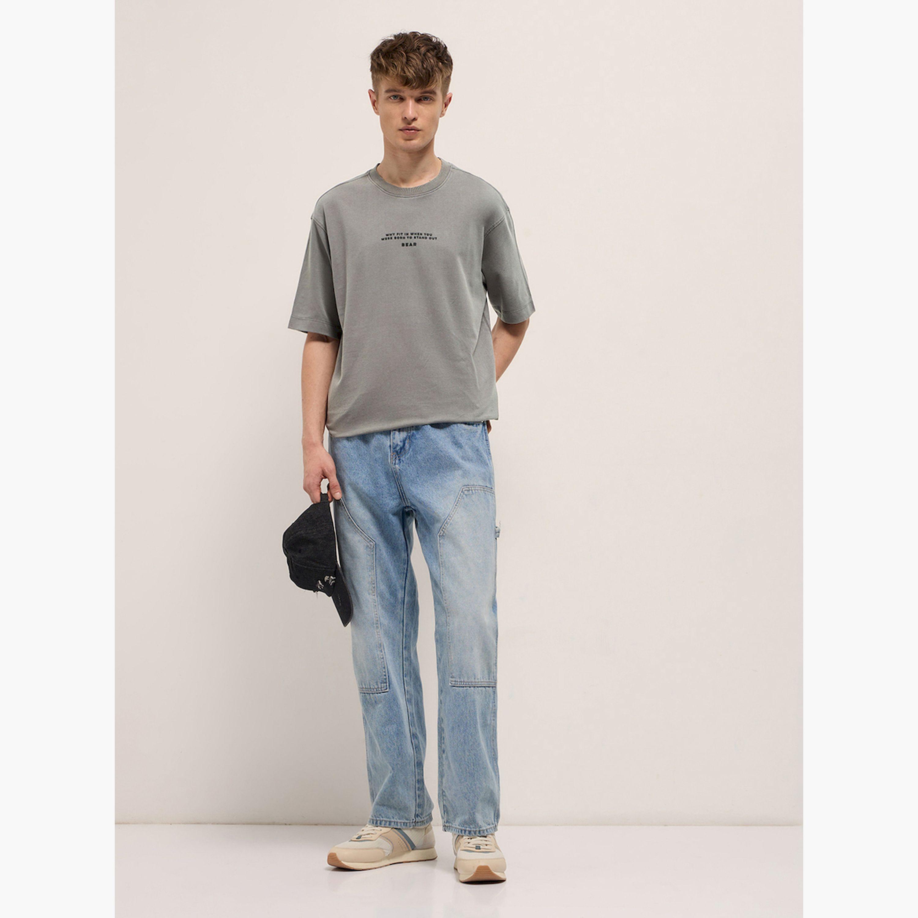 The Bear House X Styli Men Pure Cotton Graphic Oversized T-Shirt-men-clothing-tshirtsandpolos-tshirts-image-2