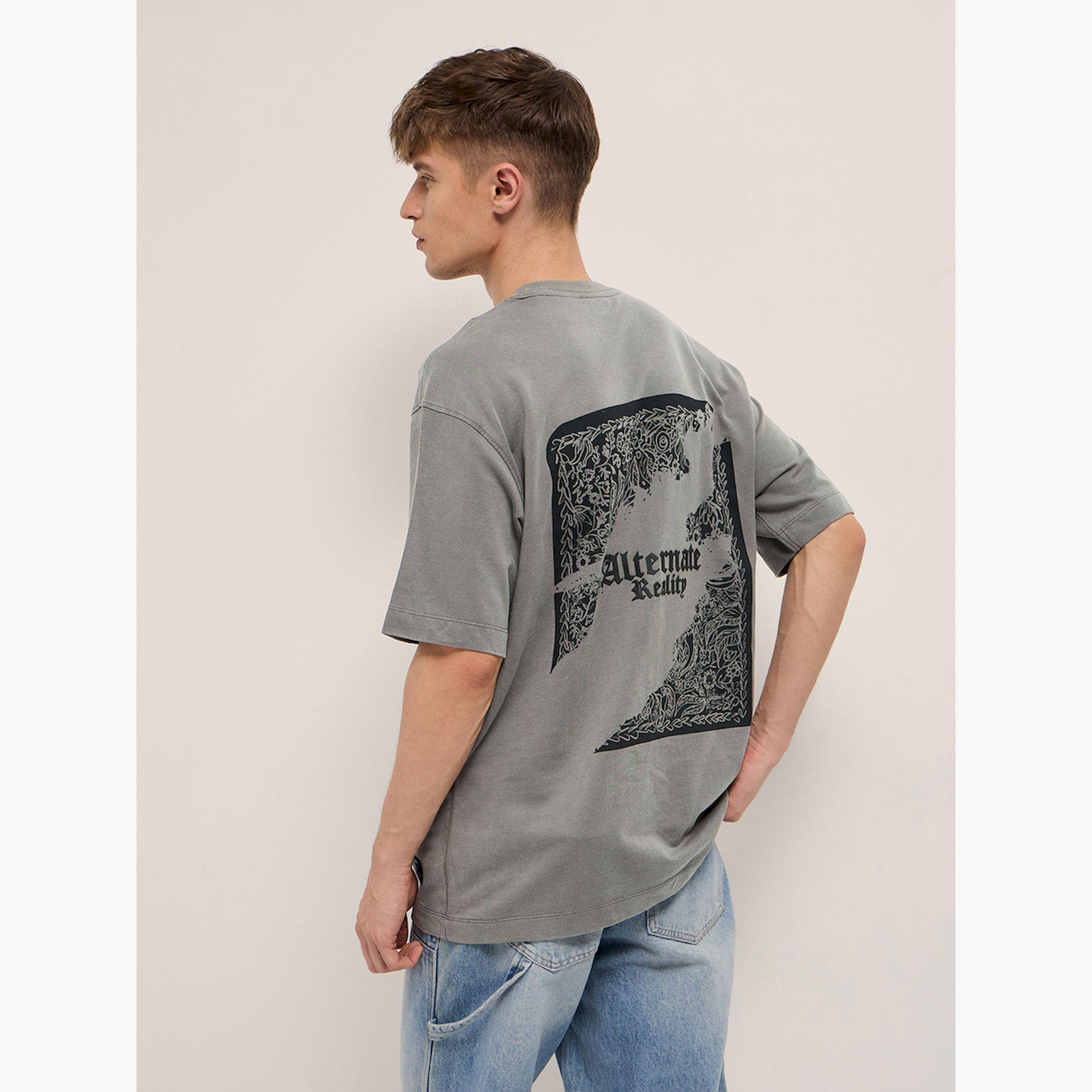 تيشيرت رجالي قطن خالص بطبعة جرافيك وقصة فضفاضة-men-clothing-tshirtsandpolos-tshirts-image-5
