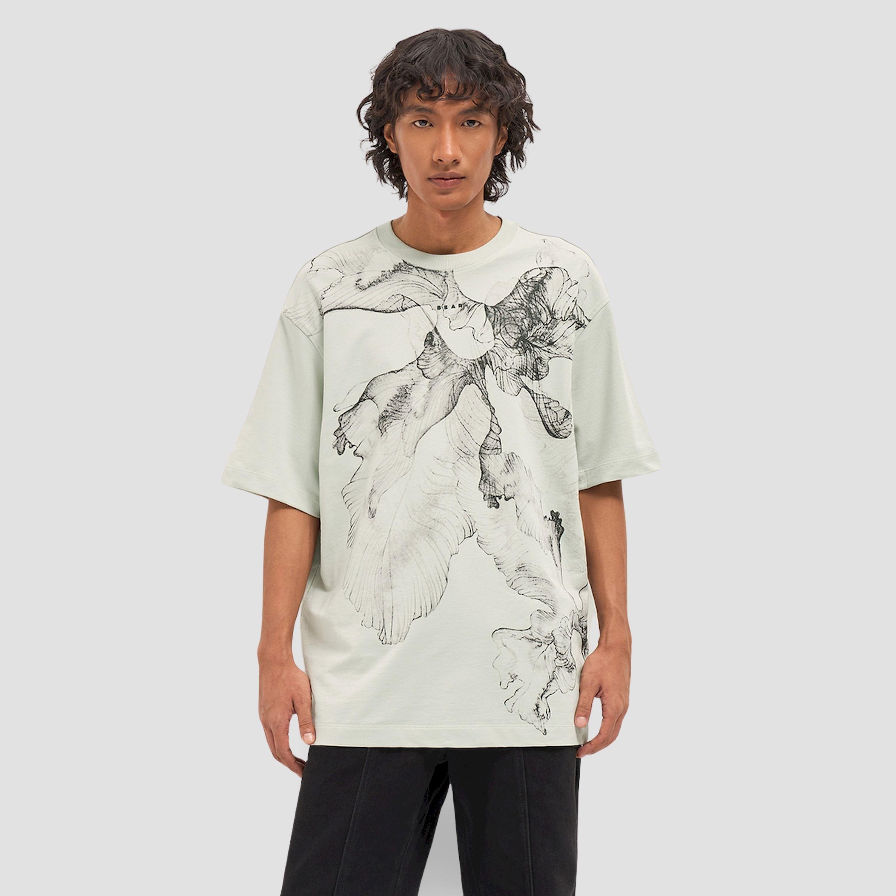 The Bear House X Styli Men Pure Cotton Crew Neck Oversized T-Shirt-men-clothing-tshirtsandpolos-tshirts-image-1