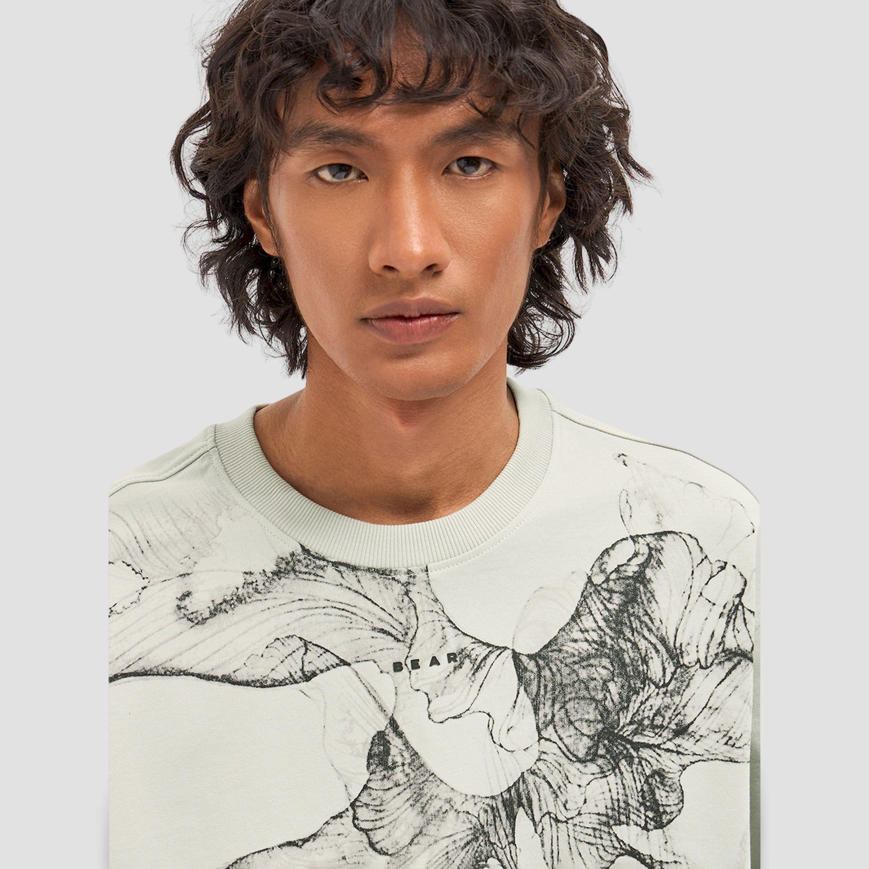 The Bear House X Styli Men Pure Cotton Crew Neck Oversized T-Shirt-men-clothing-tshirtsandpolos-tshirts-image-3