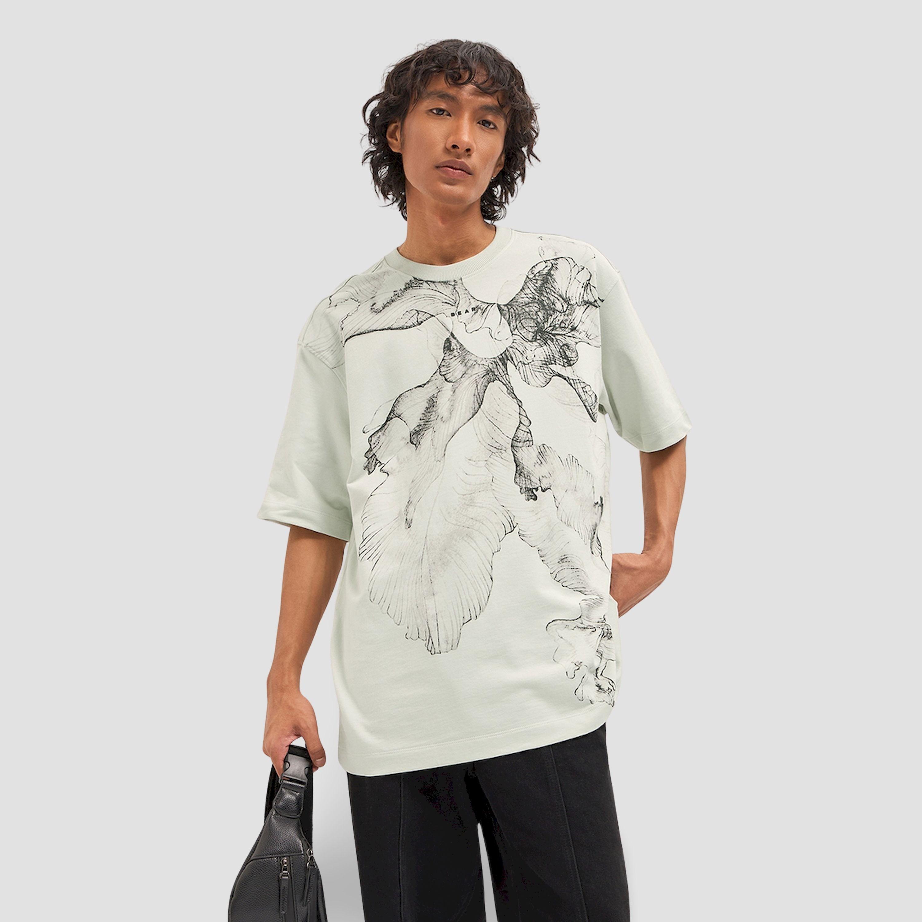 The Bear House X Styli Men Pure Cotton Crew Neck Oversized T-Shirt-men-clothing-tshirtsandpolos-tshirts-image-4