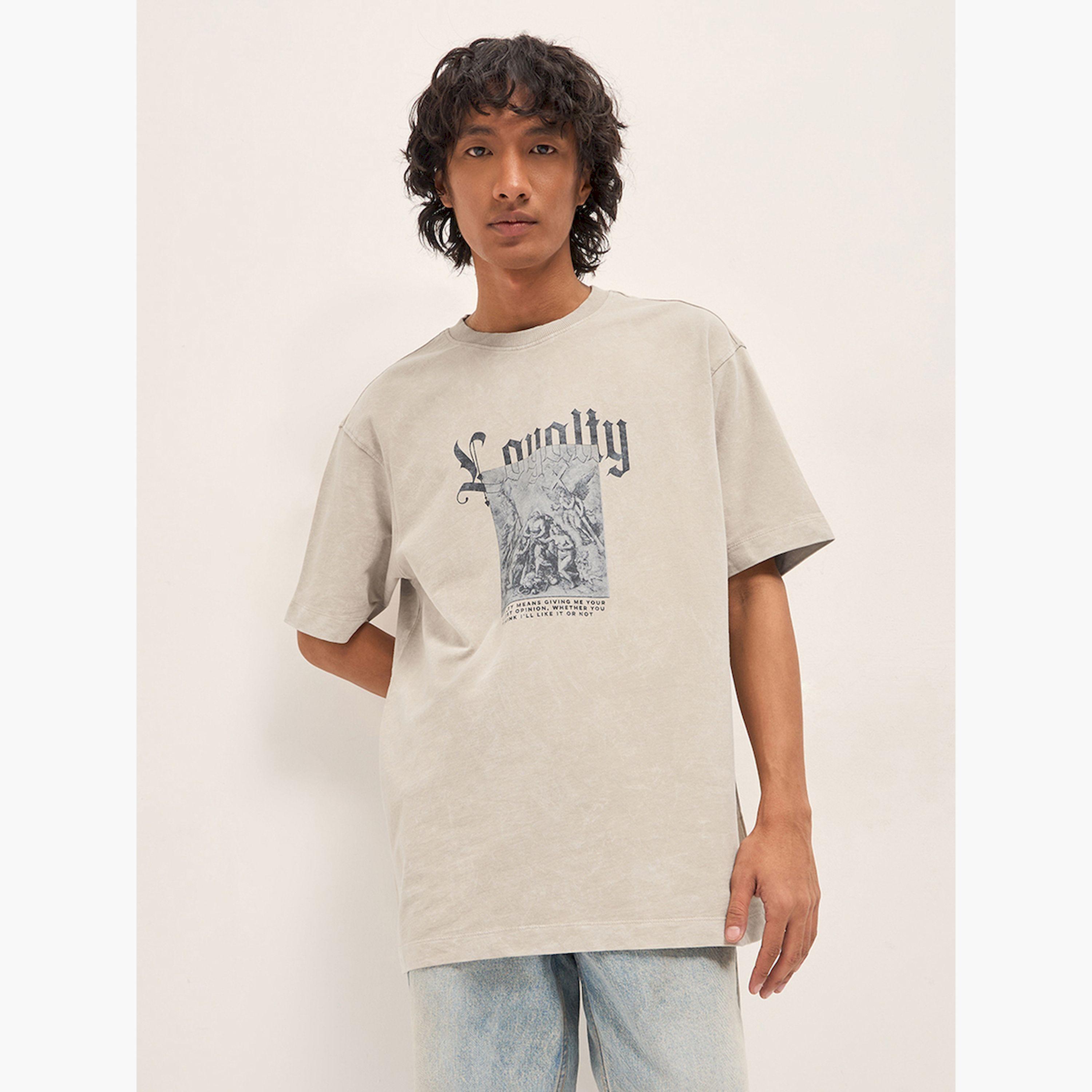 The Bear House X Styli Men Pure Cotton Crew Neck Oversized T-Shirt-men-clothing-tshirtsandpolos-tshirts-image-1