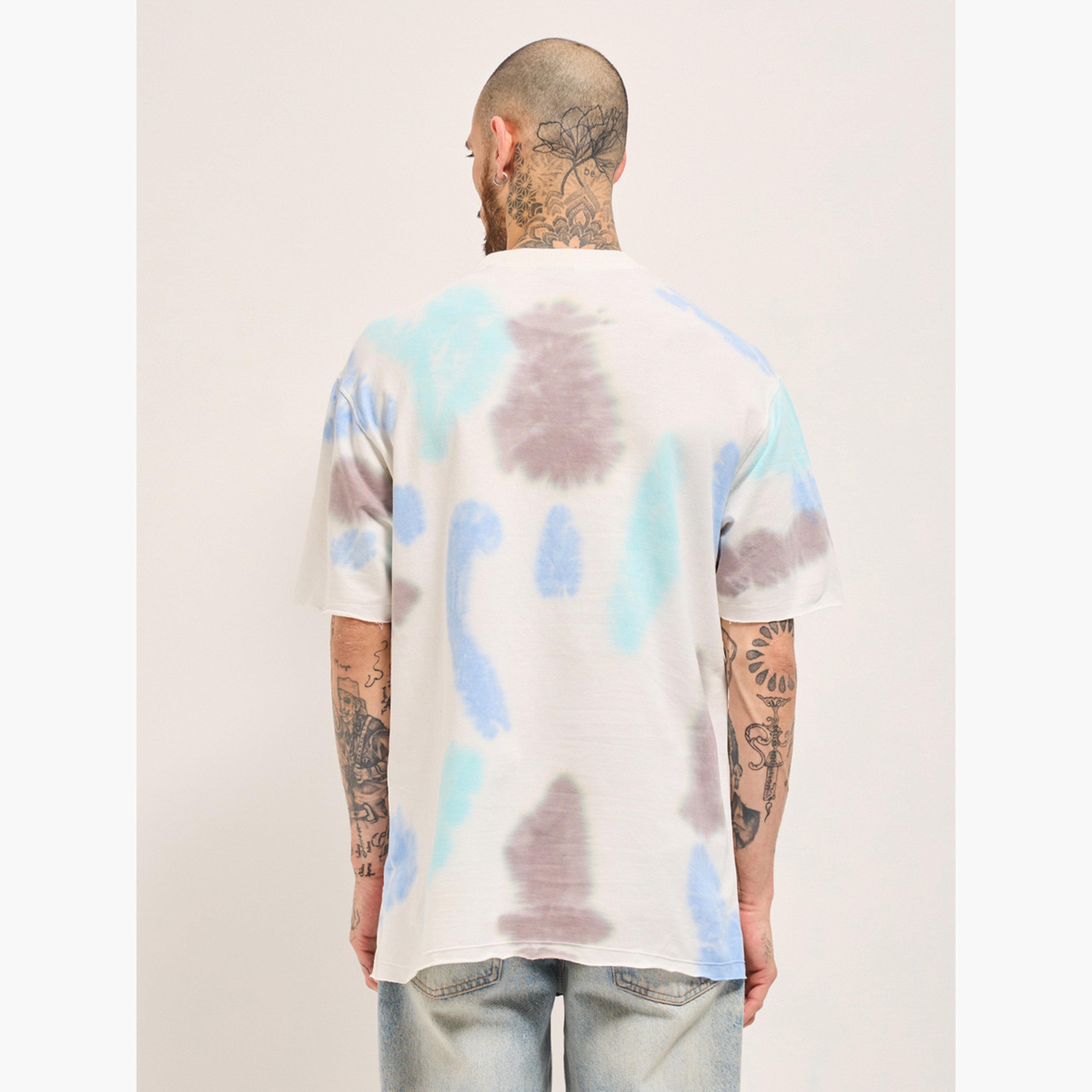 The Bear House X Styli Men Pure Cotton Tie-Dye Oversized T-Shirt-men-clothing-tshirtsandpolos-tshirts-image-5