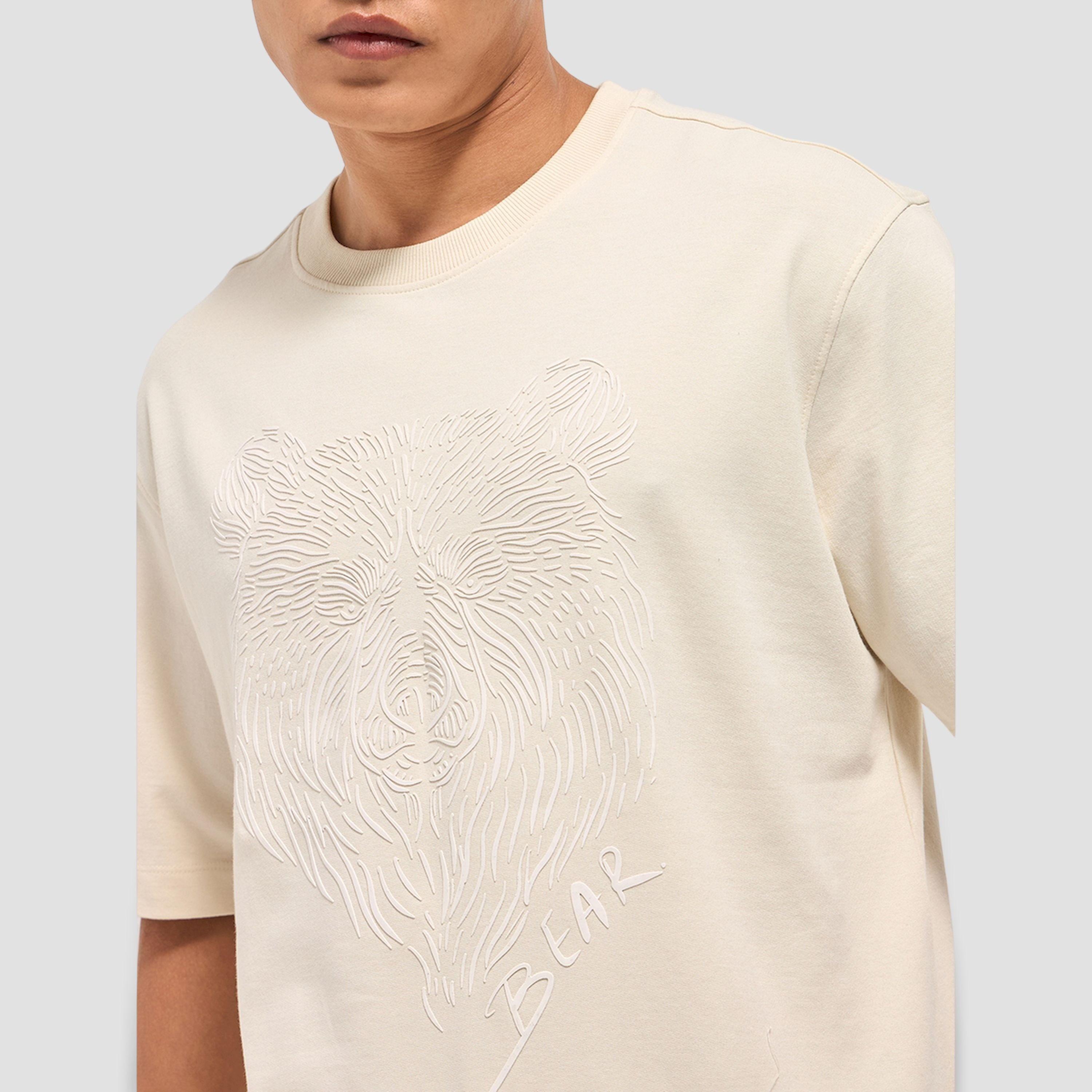 The Bear House X Styli Men Pure Cotton Tonal Print Oversized T-Shirt-men-clothing-tshirtsandpolos-tshirts-image-6