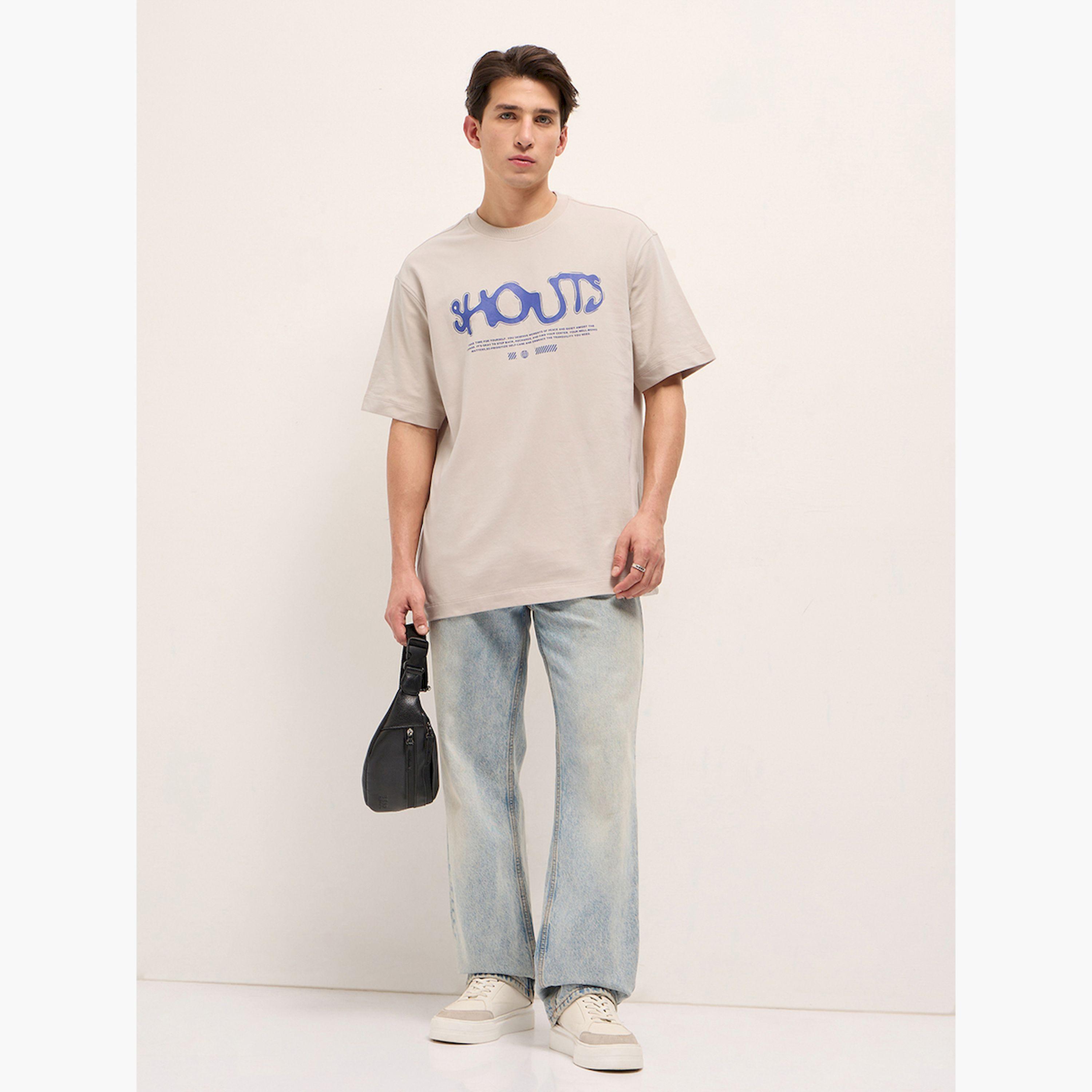 The Bear House X Styli Men Pure Cotton Crew Neck Oversized T-Shirt-men-clothing-tshirtsandpolos-tshirts-image-2