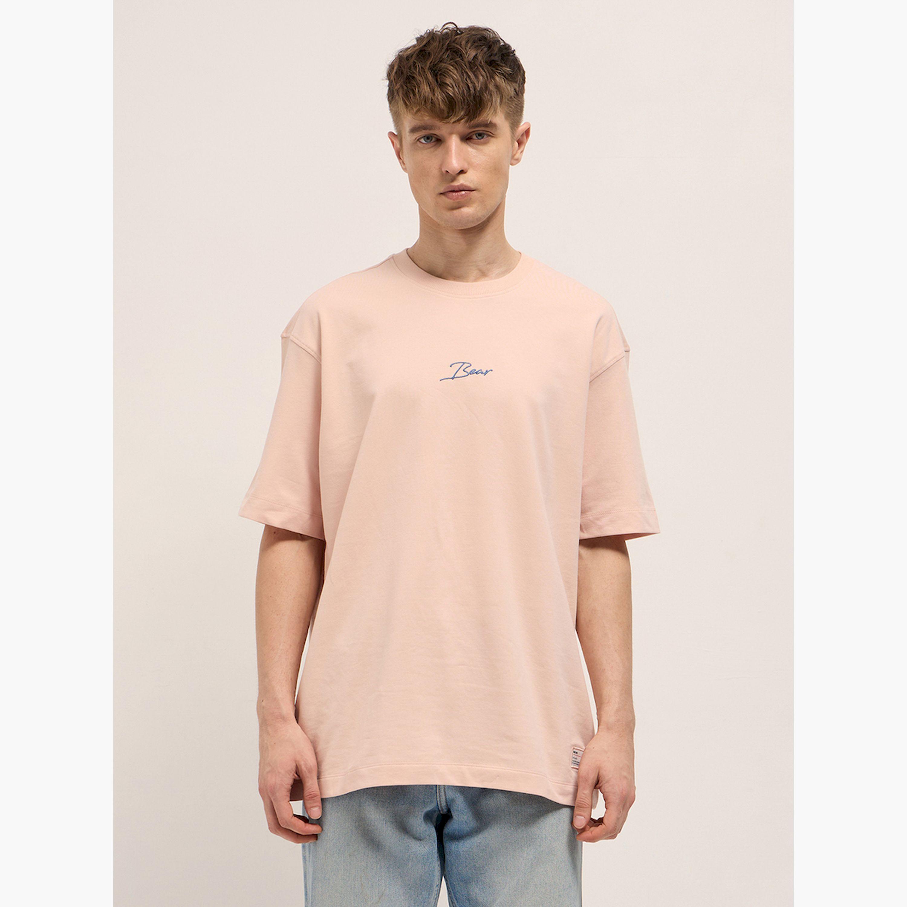 تيشيرت رجالي قطن خالص بطبعة جرافيك وقصة فضفاضة-men-clothing-tshirtsandpolos-tshirts-image-1