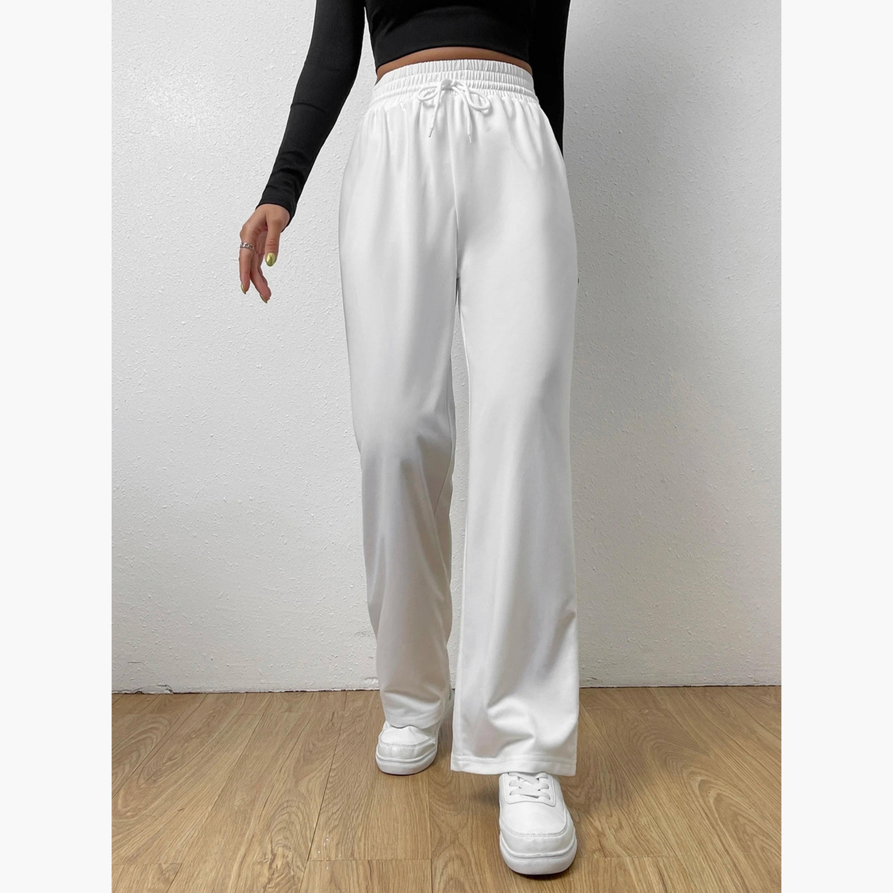 بنطال بخصر مطاطي ورباط-women-clothing-bottoms-joggers-image-5