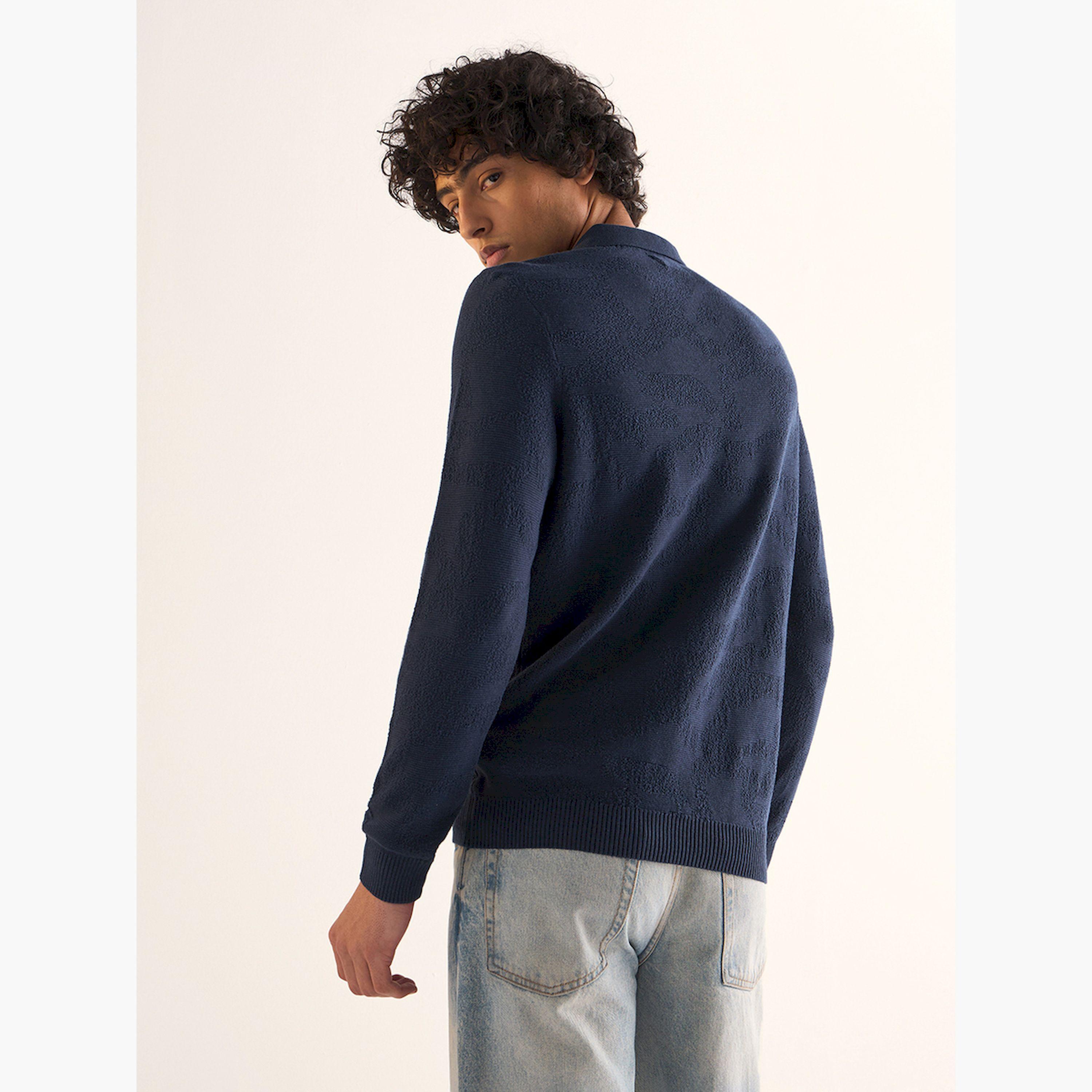 قميص بولو رجالي قطني وقصة ضيقة-men-clothing-tshirtsandpolos-polos-image-5