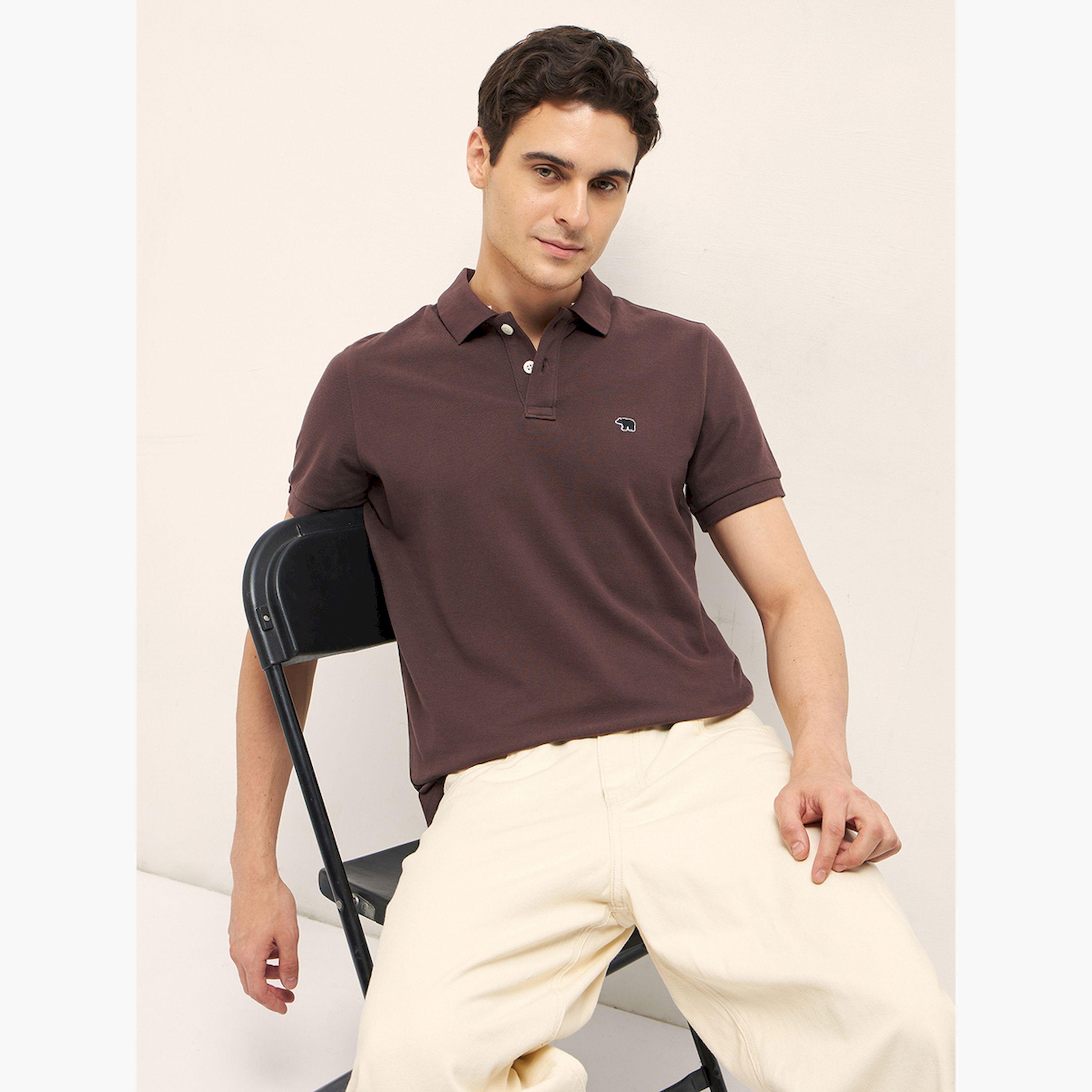 The Bear House X Styli Men Cotton Solid Regular Fit Polo-men-clothing-tshirtsandpolos-polos-image-4