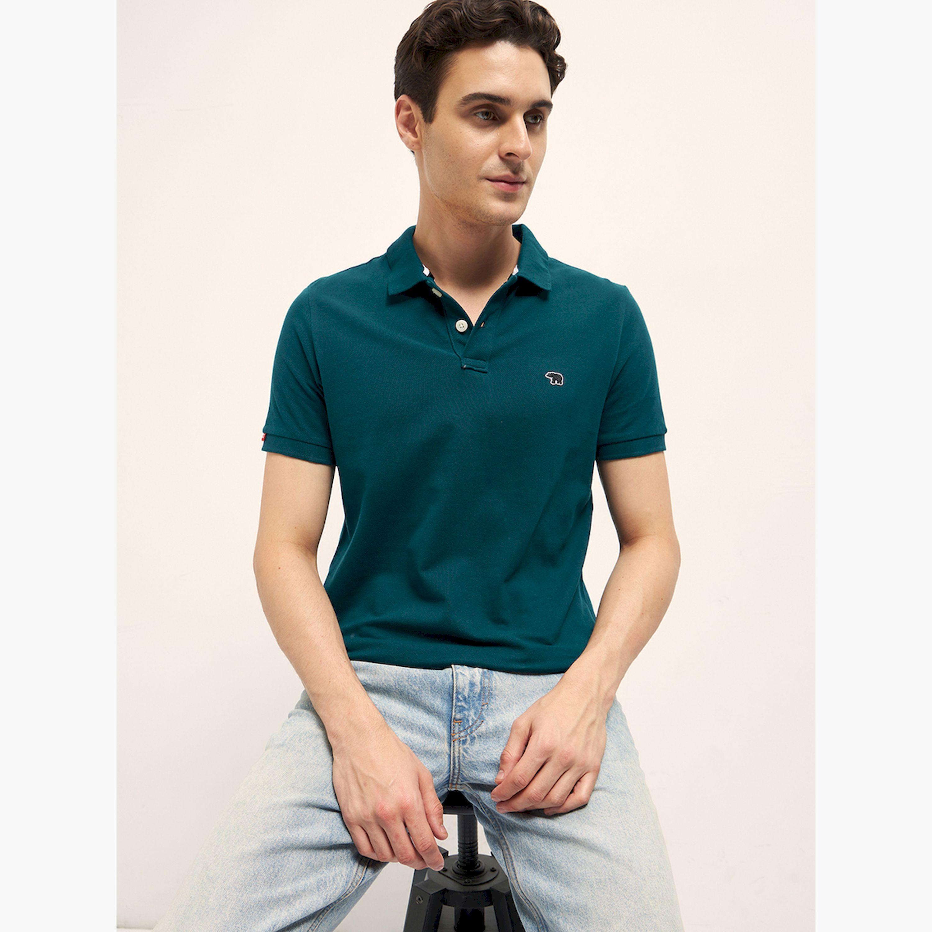 The Bear House X Styli Men Cotton Solid Regular Fit Polo-men-clothing-tshirtsandpolos-polos-image-4