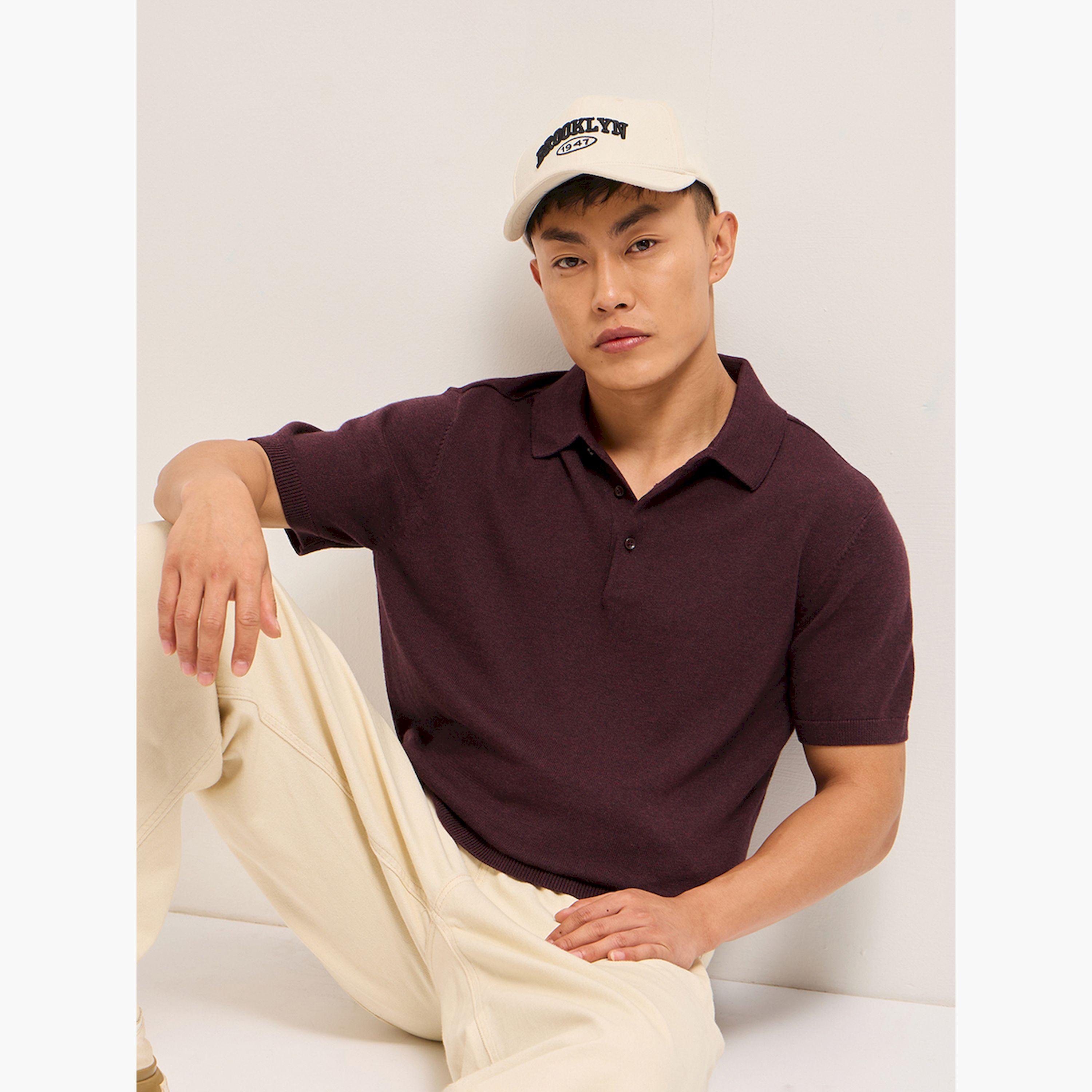 The Bear House X Styli Men Solid Cotton Regular Fit Polo-men-clothing-tshirtsandpolos-polos-image-5