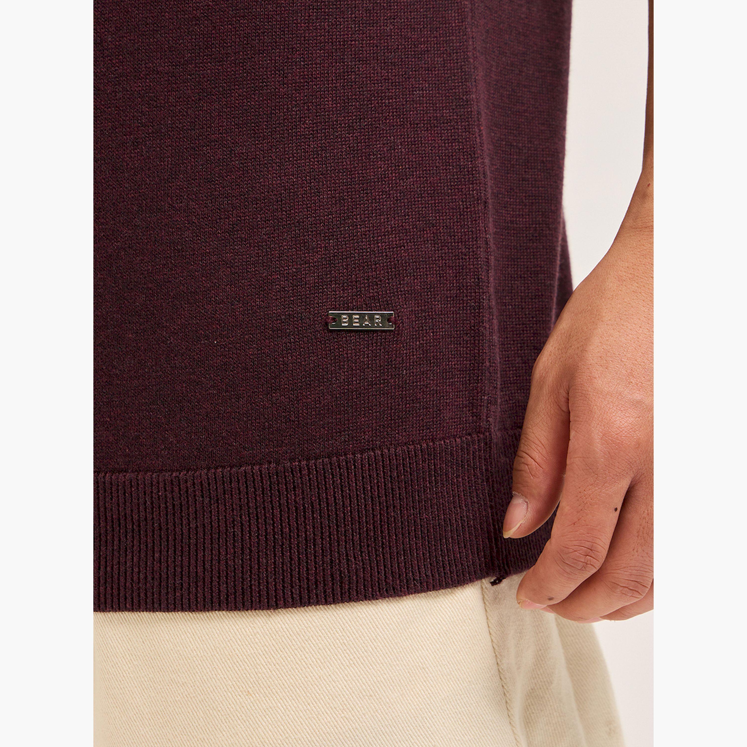 قميص بولو رجالي قطني سادة وقصة عادية-men-clothing-tshirtsandpolos-polos-image-6