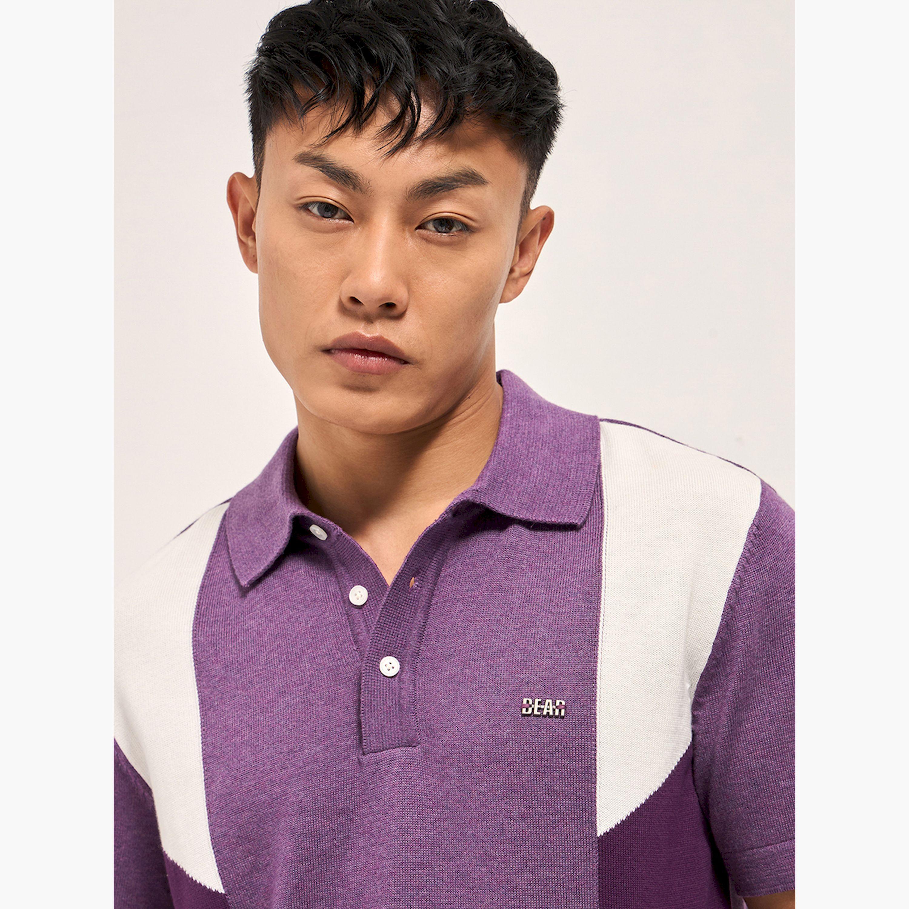 The Bear House X Styli Men Color Block Cotton Regular Fit Polo-men-clothing-tshirtsandpolos-polos-image-6