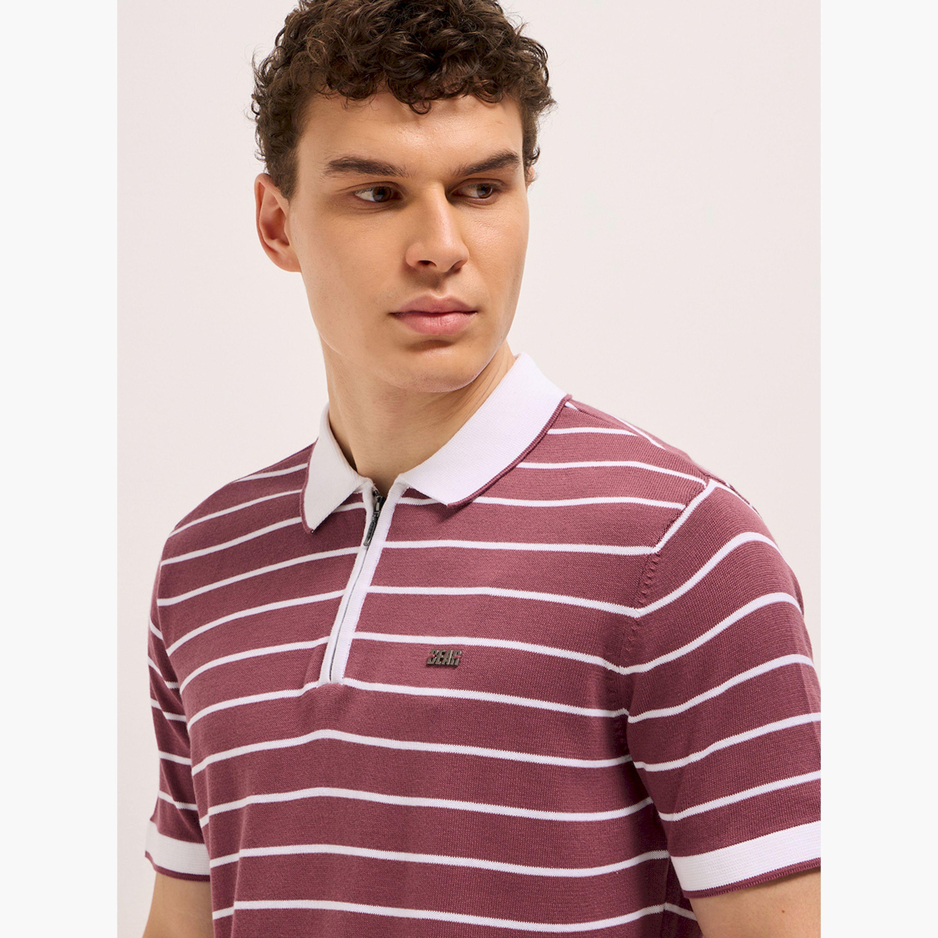 The Bear House X Styli Men Cotton Striped Slim Fit Polo-men-clothing-tshirtsandpolos-polos-image-6