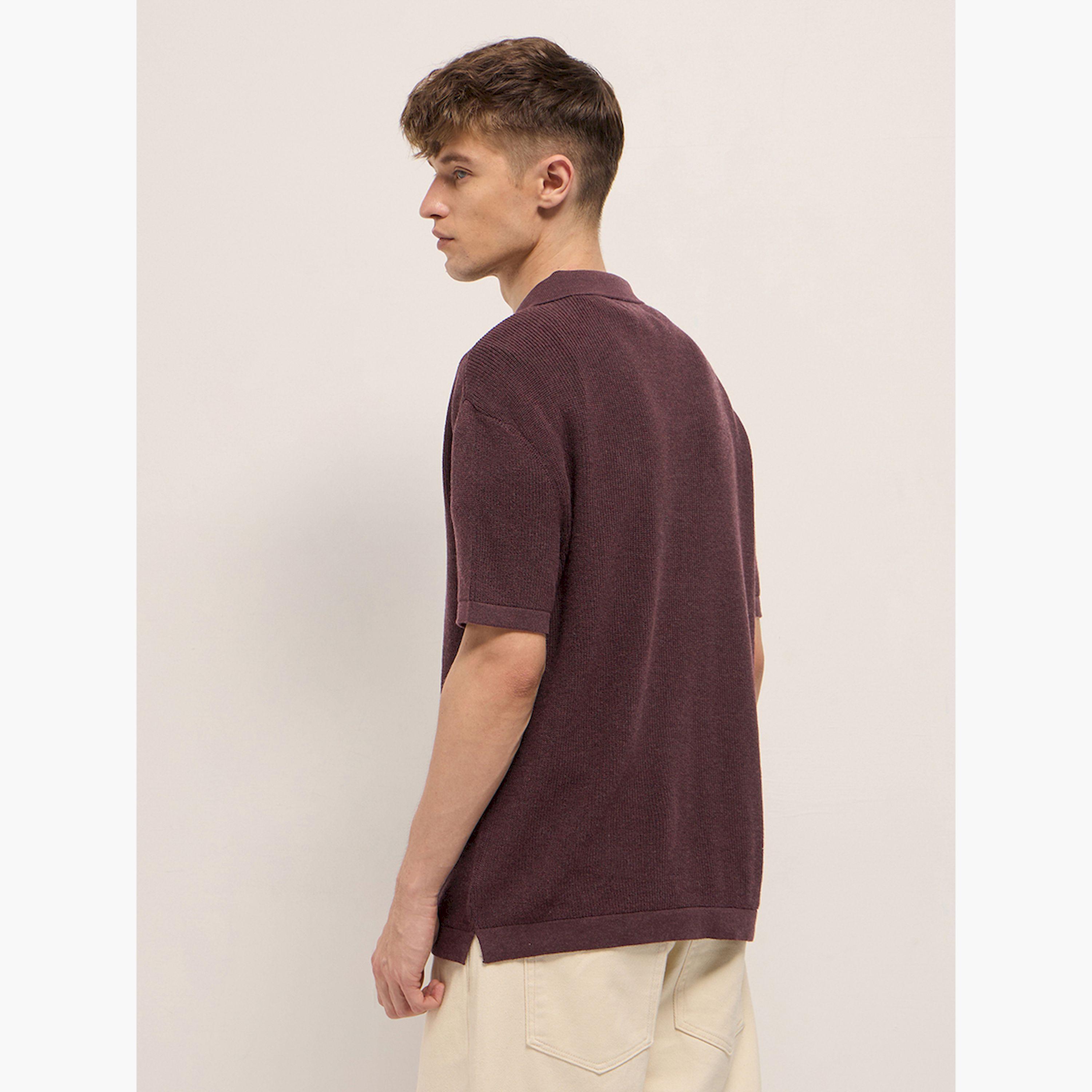 قميص بولو رجالي قطني وقصة مريحة-men-clothing-tshirtsandpolos-polos-image-5