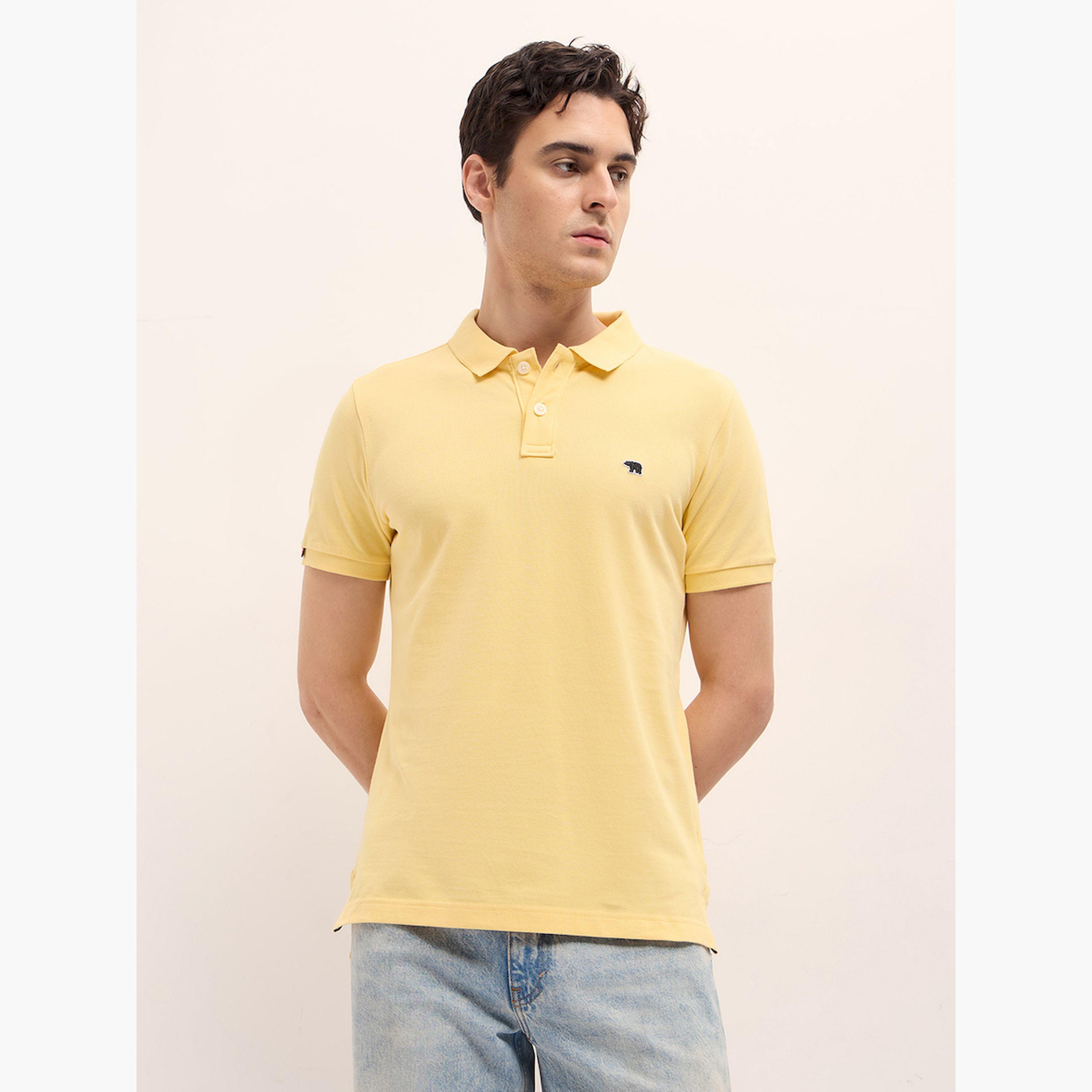 The Bear House X Styli Men Cotton Solid Regular Fit Polo-men-clothing-tshirtsandpolos-polos-image-1