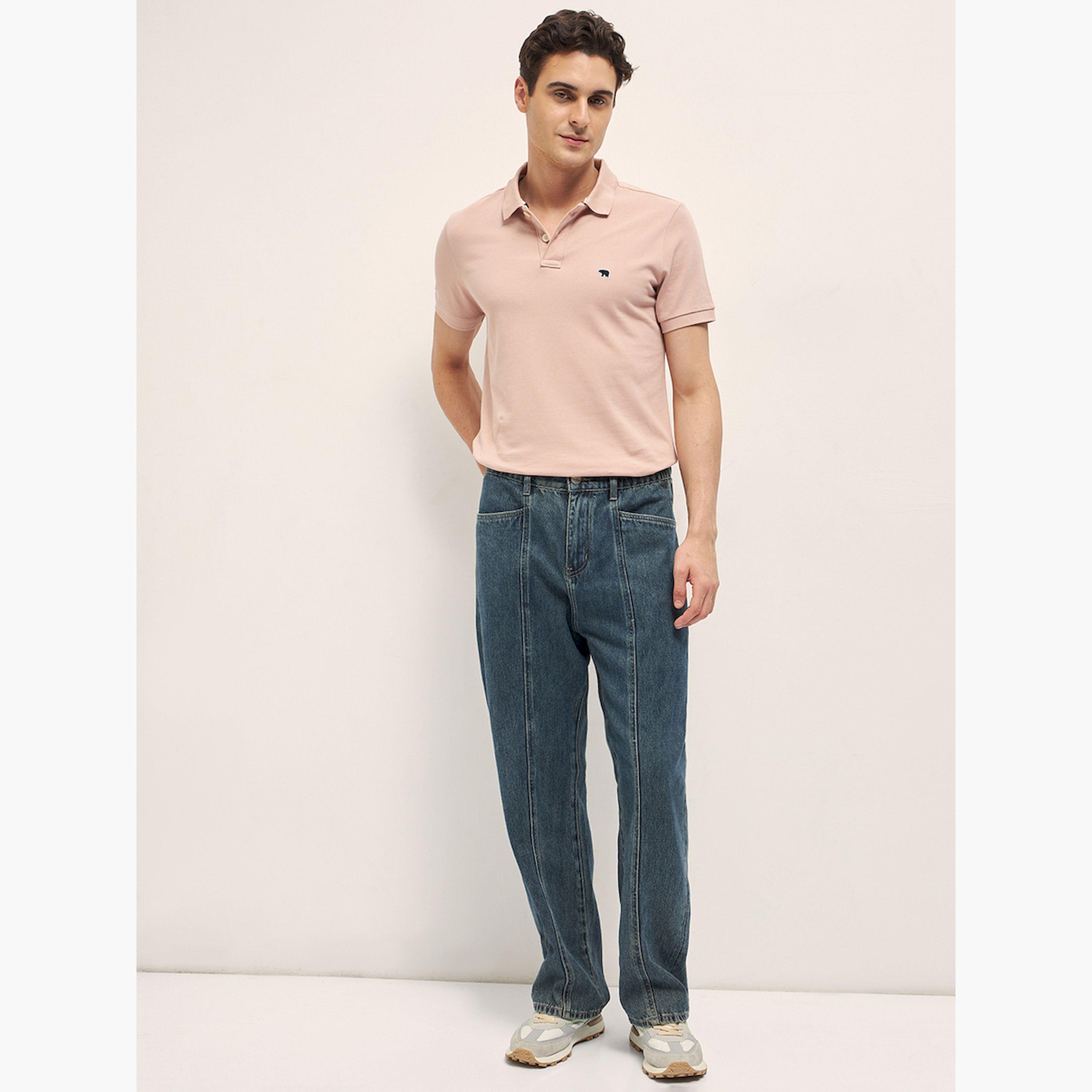The Bear House X Styli Men Cotton Solid Regular Fit Polo-men-clothing-tshirtsandpolos-polos-image-2